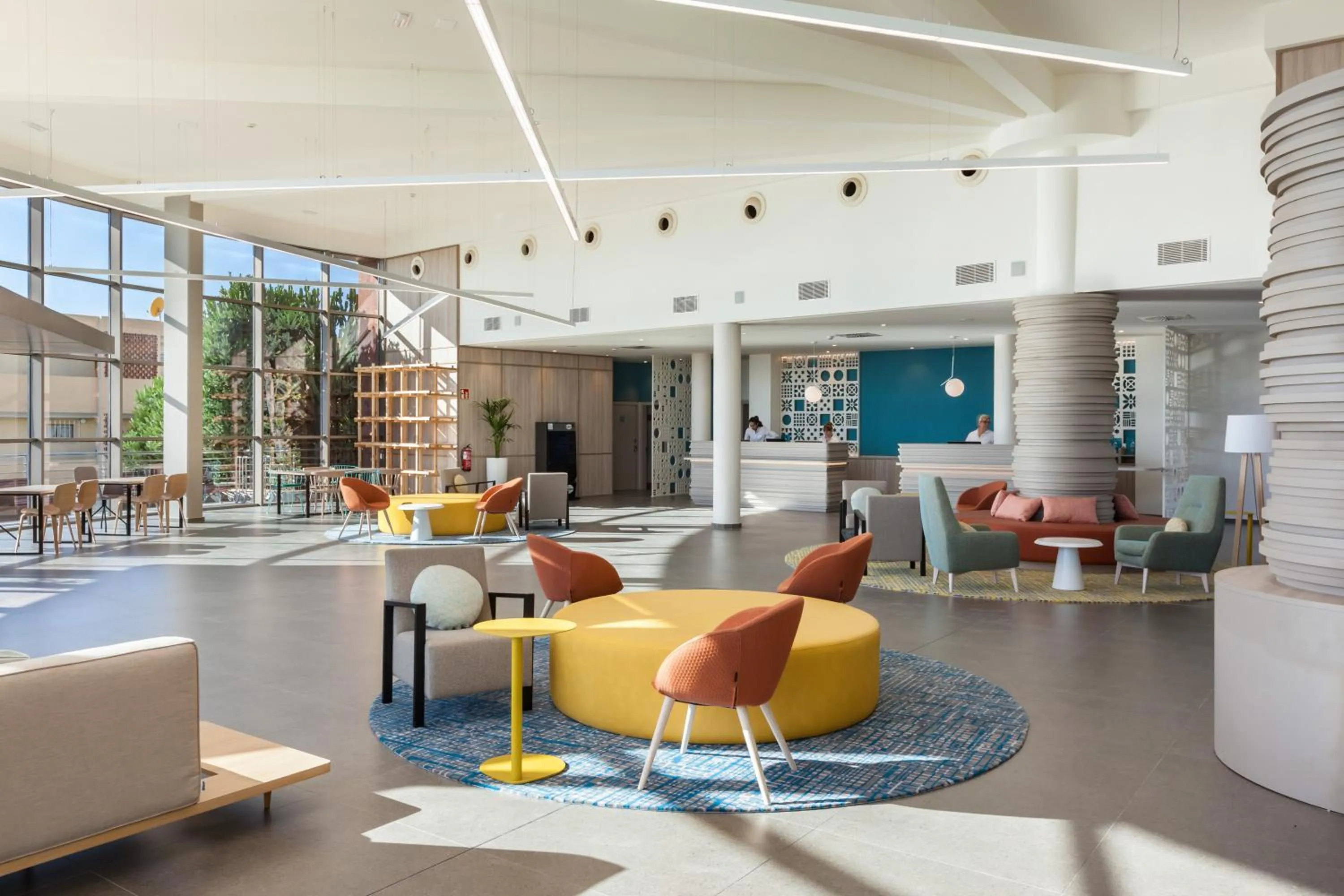 Lobby or reception in Abora Interclub Atlantic by Lopesan Hotels