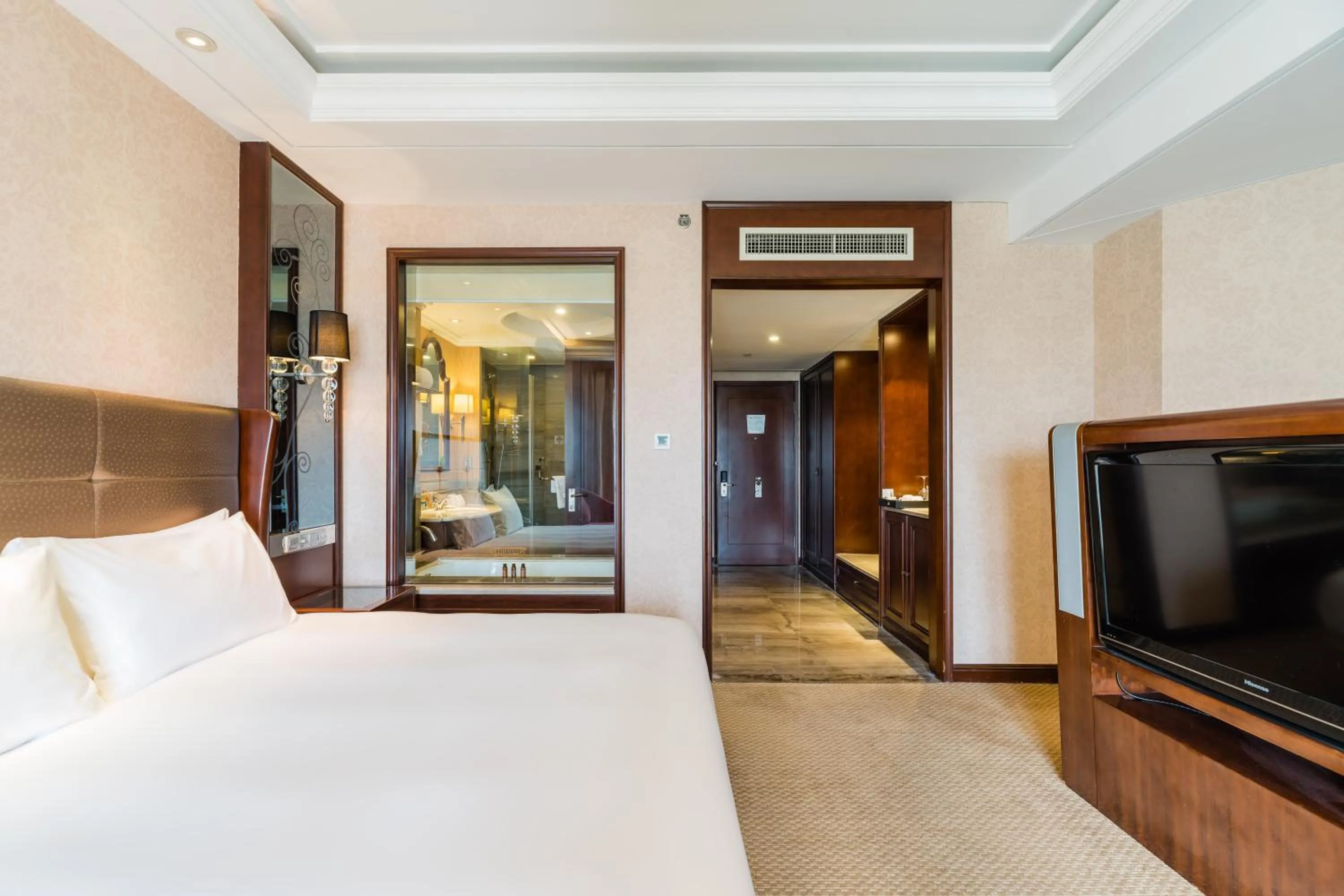 Bed in S&N Hotel Chaohu