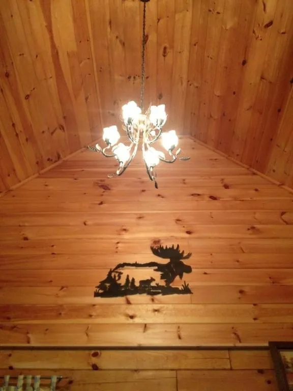 Property building in Alpenhaus Cabins Real Log Home in Helen Ga Mountains with hot tub and balconies