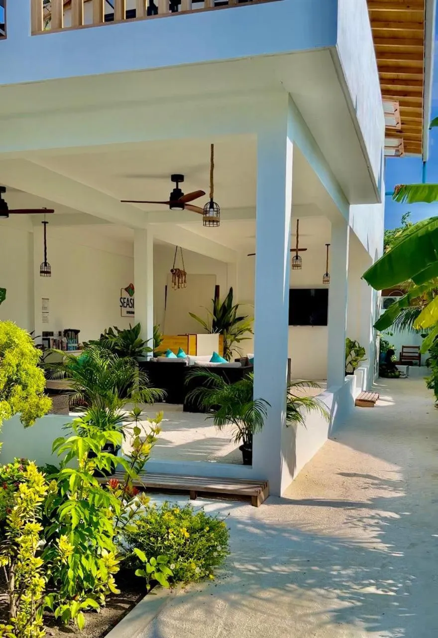 Lobby or reception in Seaside Dhigurah