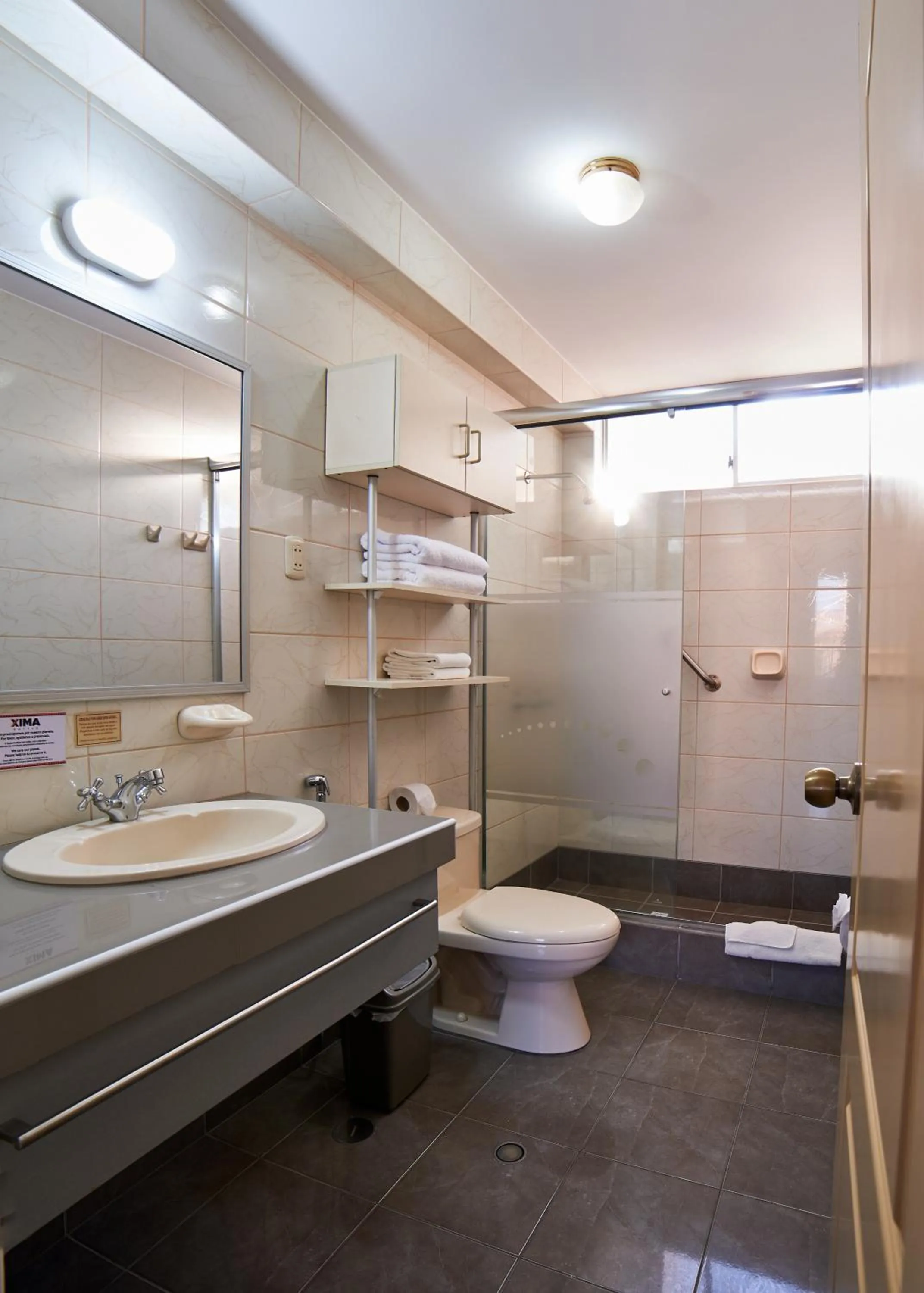 Shower in Xima Central Tacna