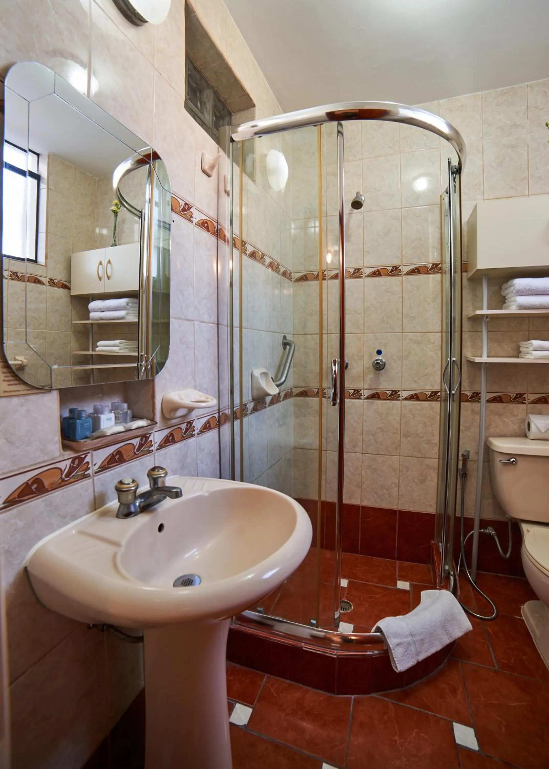 Shower in Xima Central Tacna