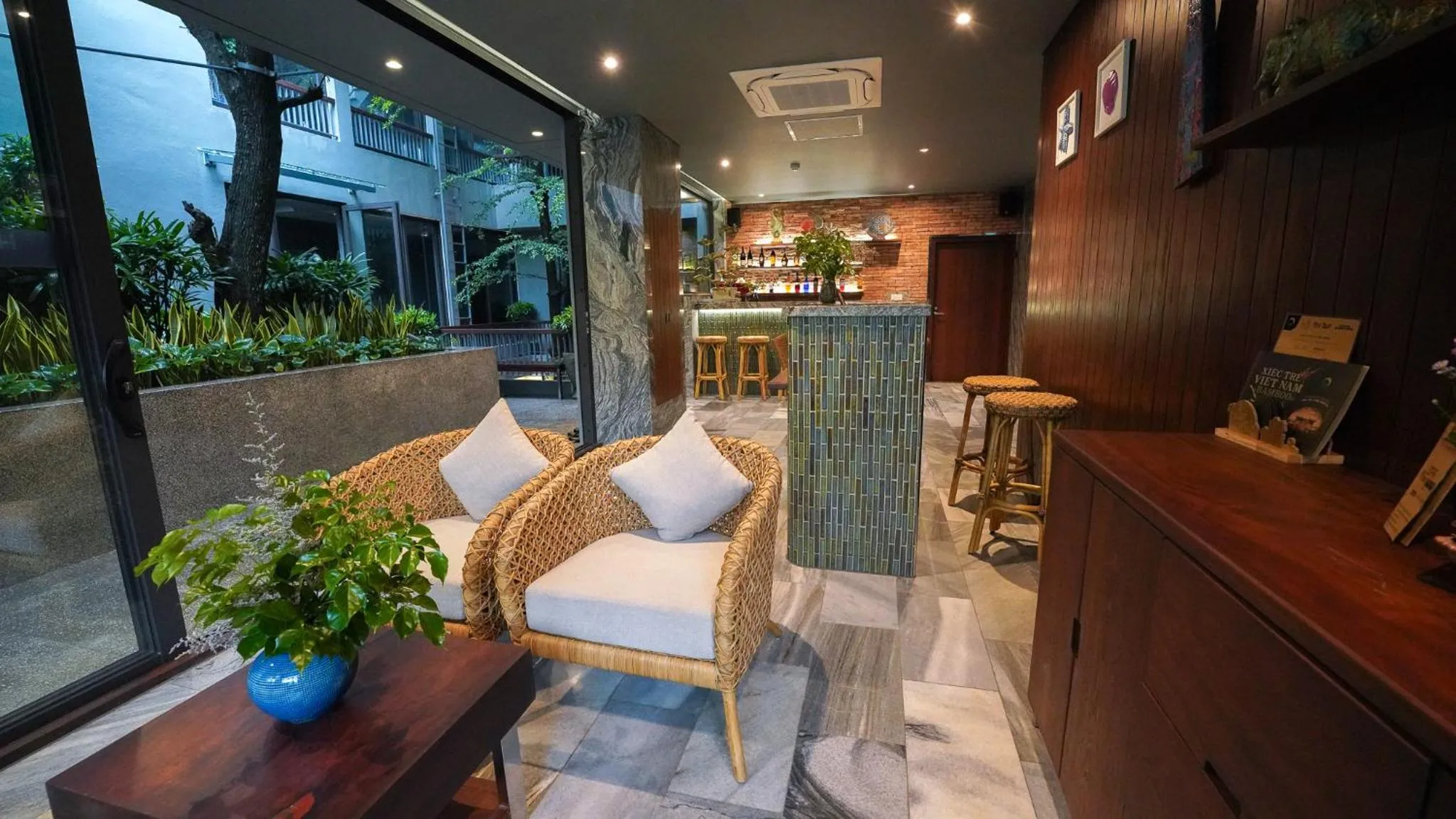 Lobby or reception in CHiEM HoiAn - The Beachside Boutique Hotel & Villa