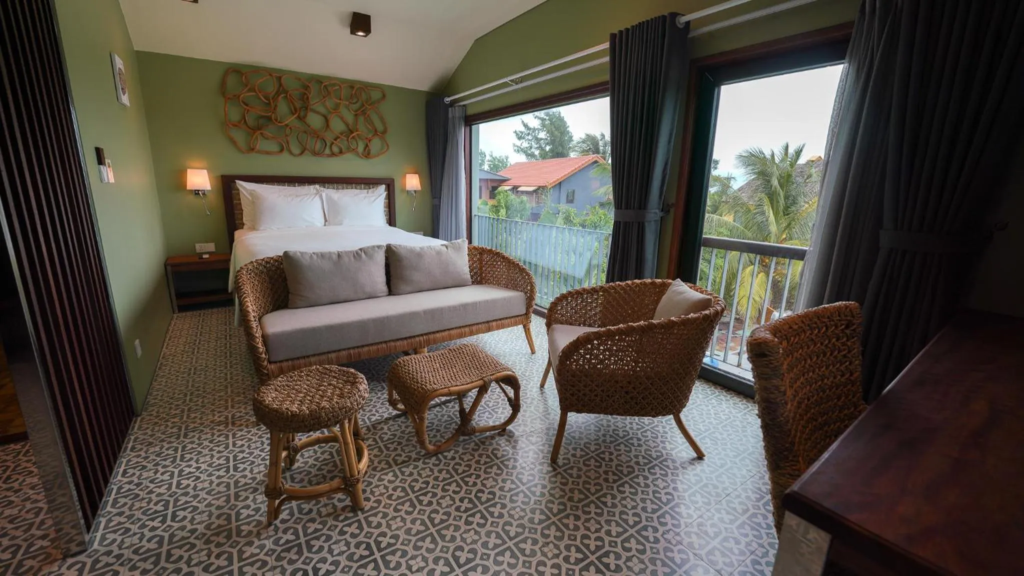 Bed in CHiEM HoiAn - The Beachside Boutique Hotel & Villa