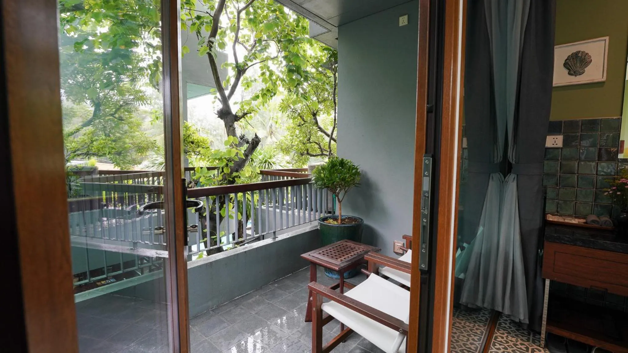 Balcony/Terrace in CHiEM HoiAn - The Beachside Boutique Hotel & Villa