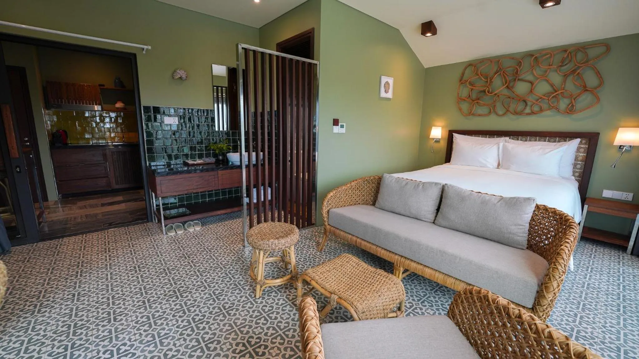 Bed in CHiEM HoiAn - The Beachside Boutique Hotel & Villa
