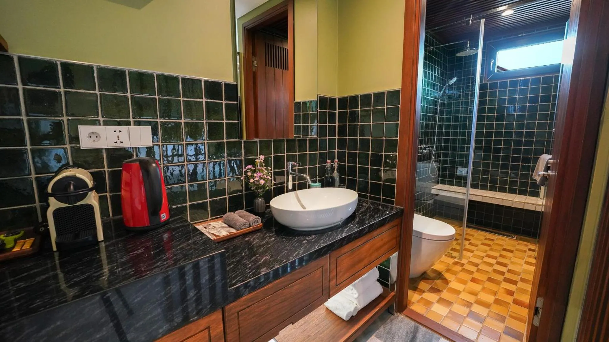 Toilet in CHiEM HoiAn - The Beachside Boutique Hotel & Villa