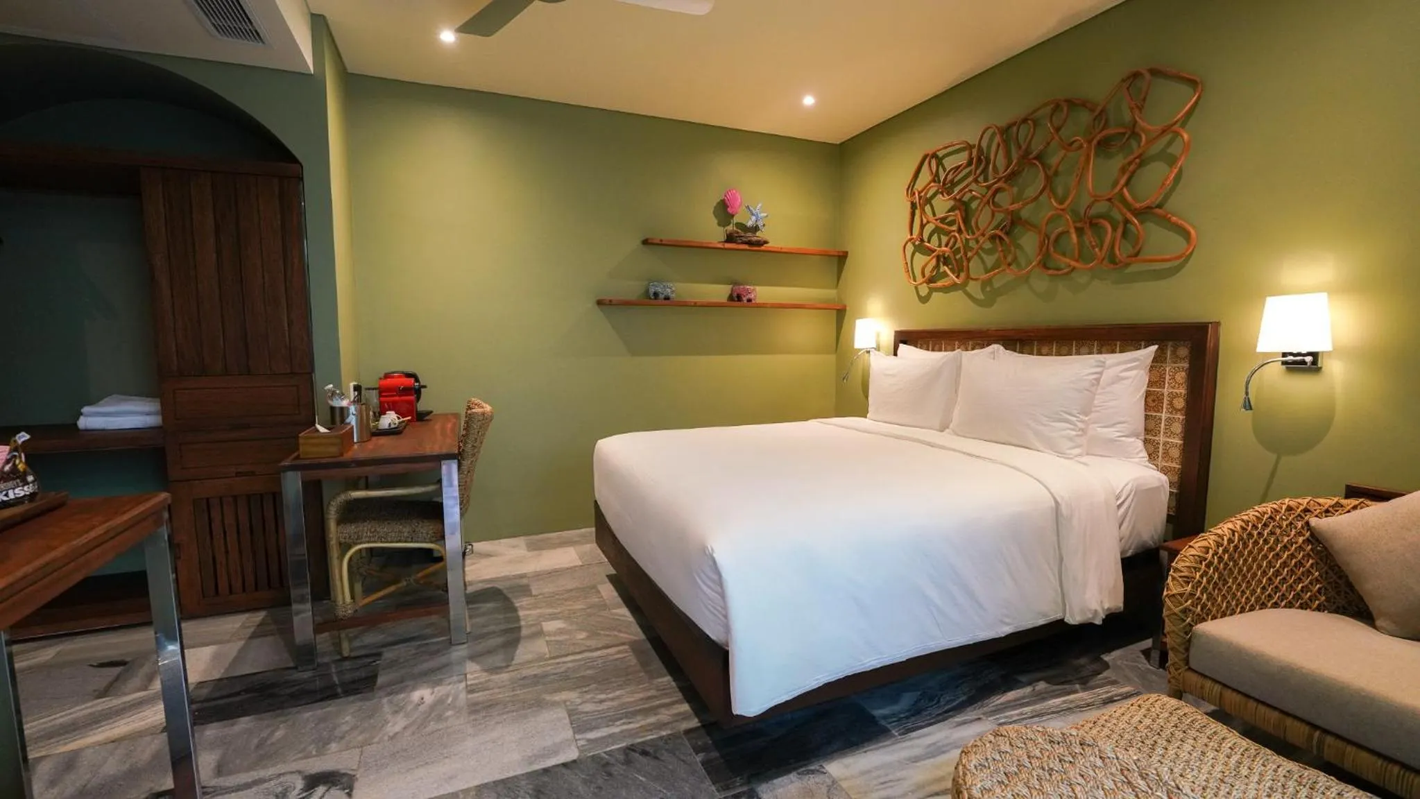 Bed in CHiEM HoiAn - The Beachside Boutique Hotel & Villa