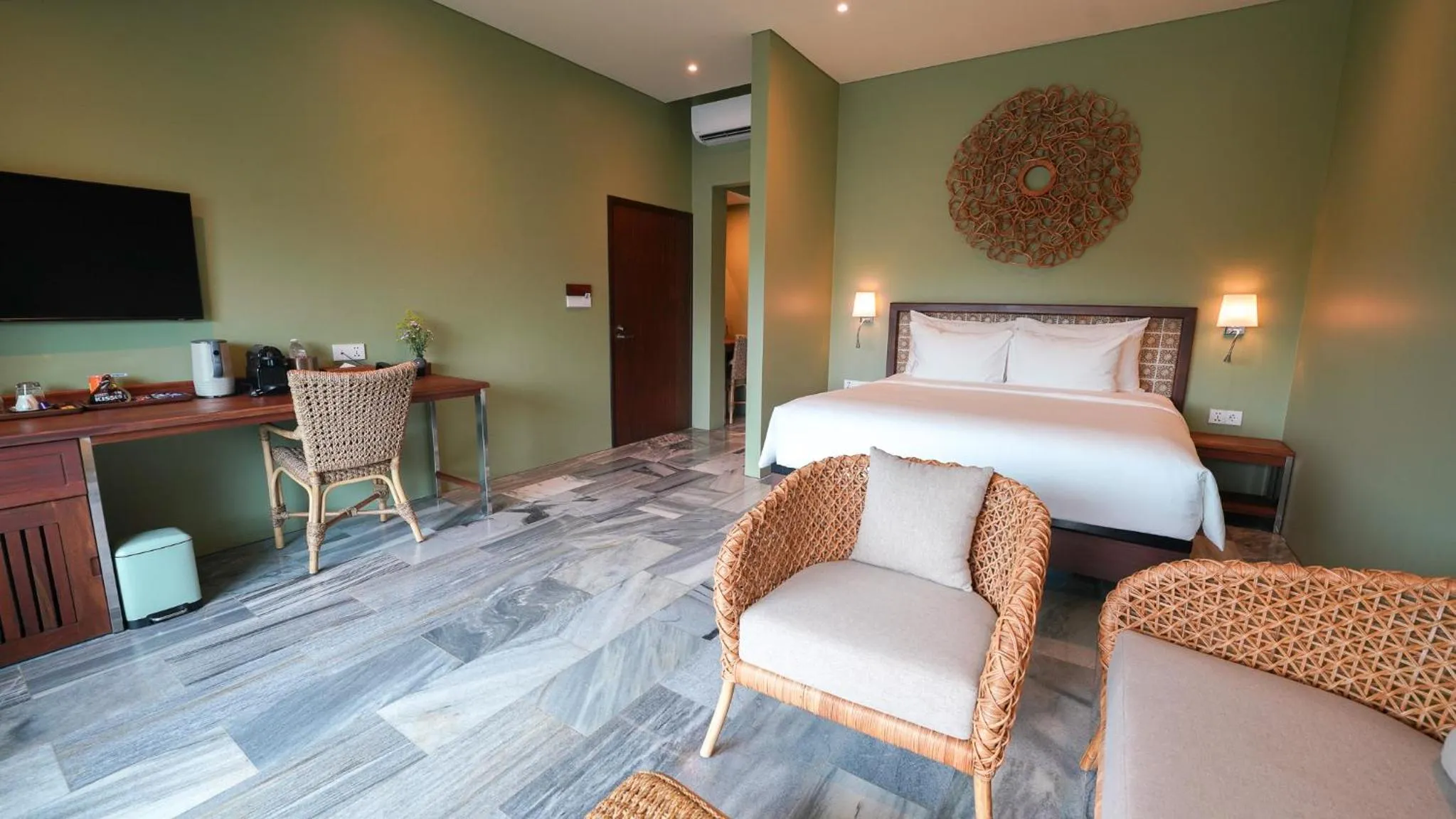 Photo of the whole room, Bed in CHiEM HoiAn - The Beachside Boutique Hotel & Villa
