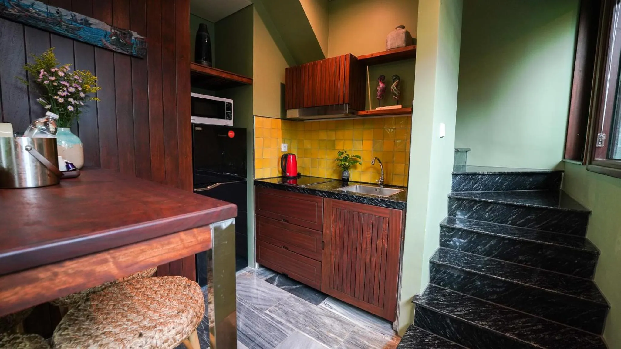 Kitchen or kitchenette in CHiEM HoiAn - The Beachside Boutique Hotel & Villa