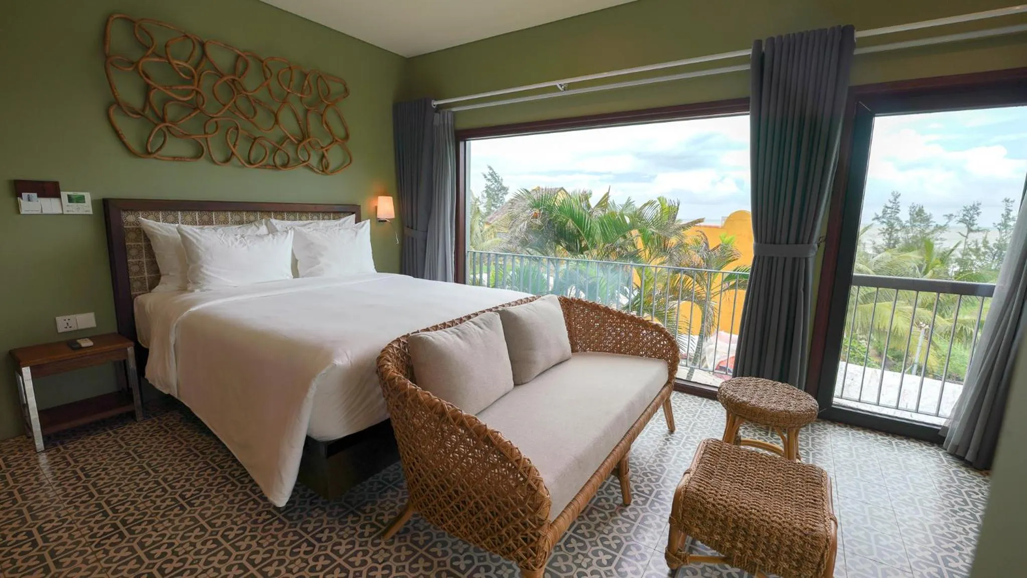 Bed in CHiEM HoiAn - The Beachside Boutique Hotel & Villa