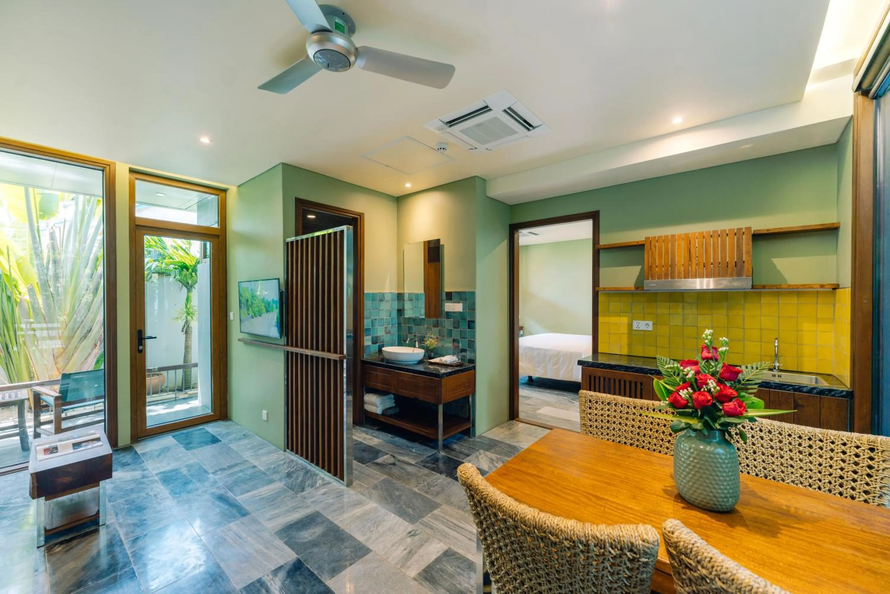 Living room in CHiEM HoiAn - The Beachside Boutique Hotel & Villa