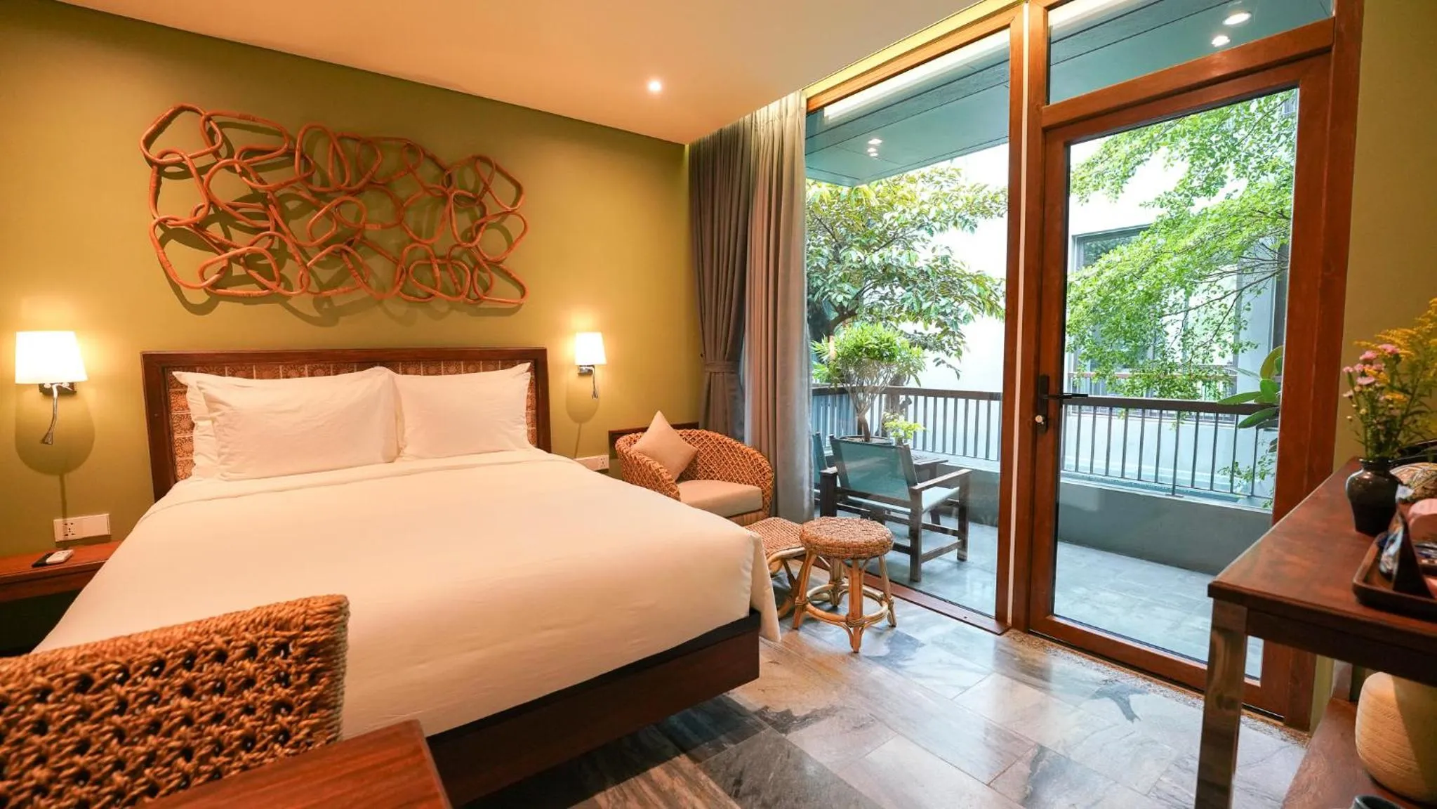Bed in CHiEM HoiAn - The Beachside Boutique Hotel & Villa
