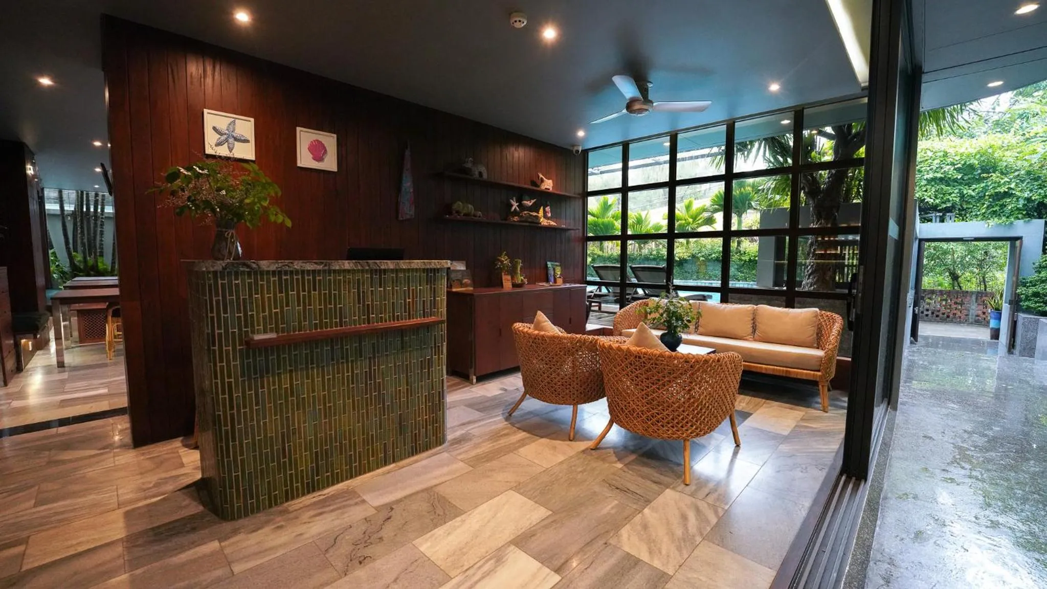 Lobby or reception in CHiEM HoiAn - The Beachside Boutique Hotel & Villa