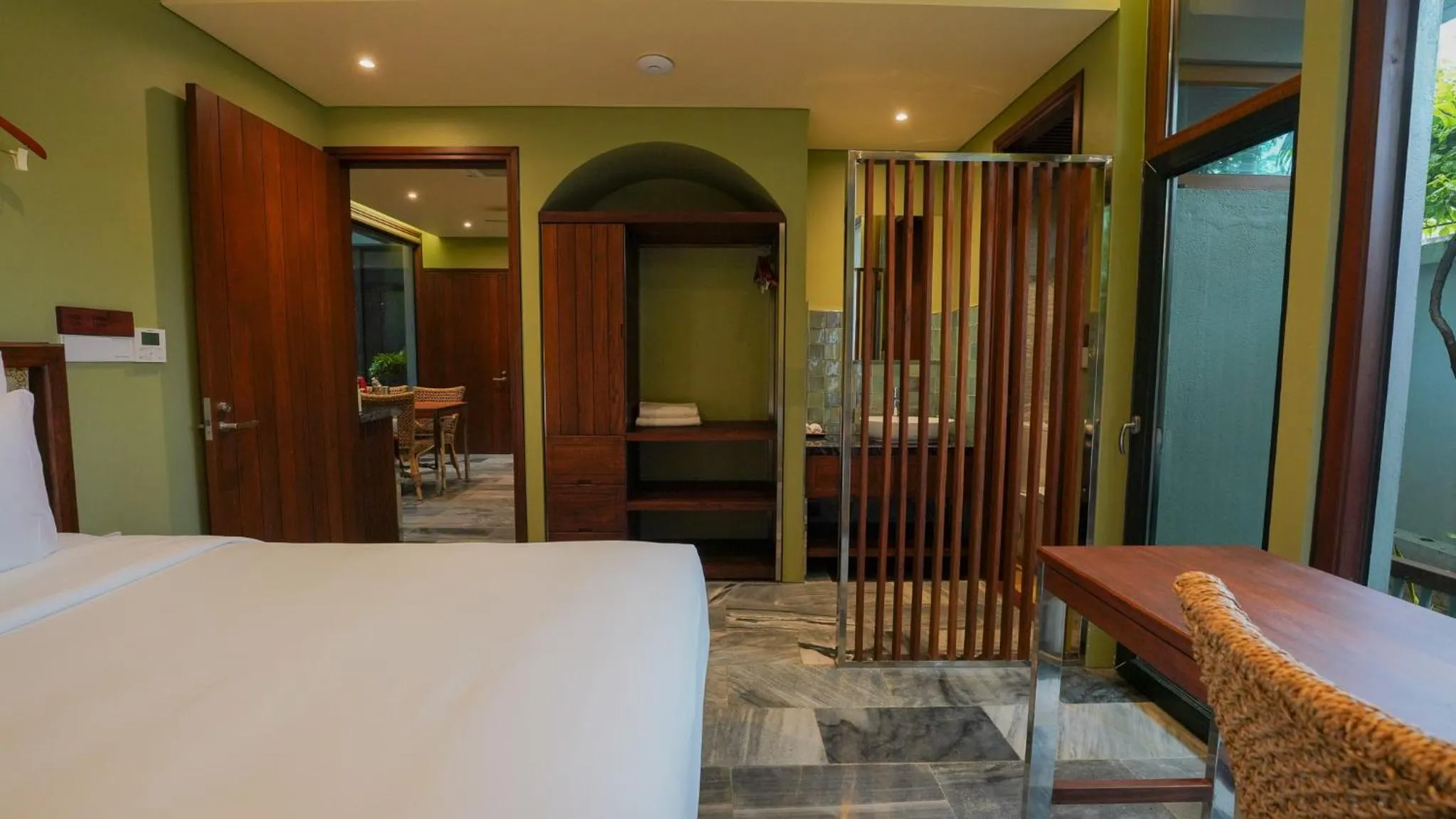 Bed in CHiEM HoiAn - The Beachside Boutique Hotel & Villa