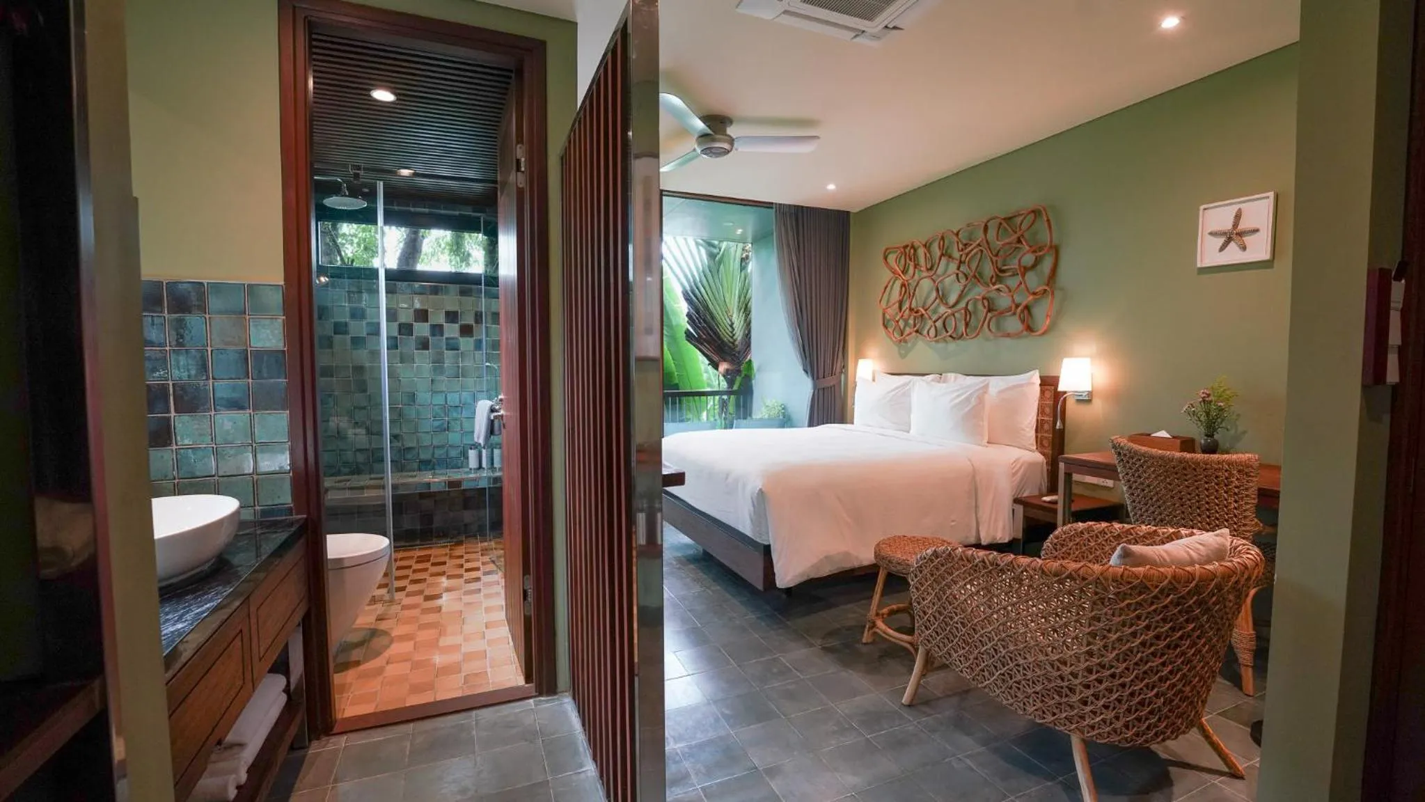 Photo of the whole room, Bed in CHiEM HoiAn - The Beachside Boutique Hotel & Villa