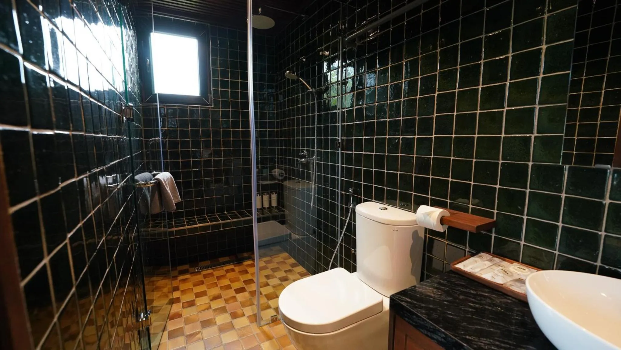 Bathroom in CHiEM HoiAn - The Beachside Boutique Hotel & Villa