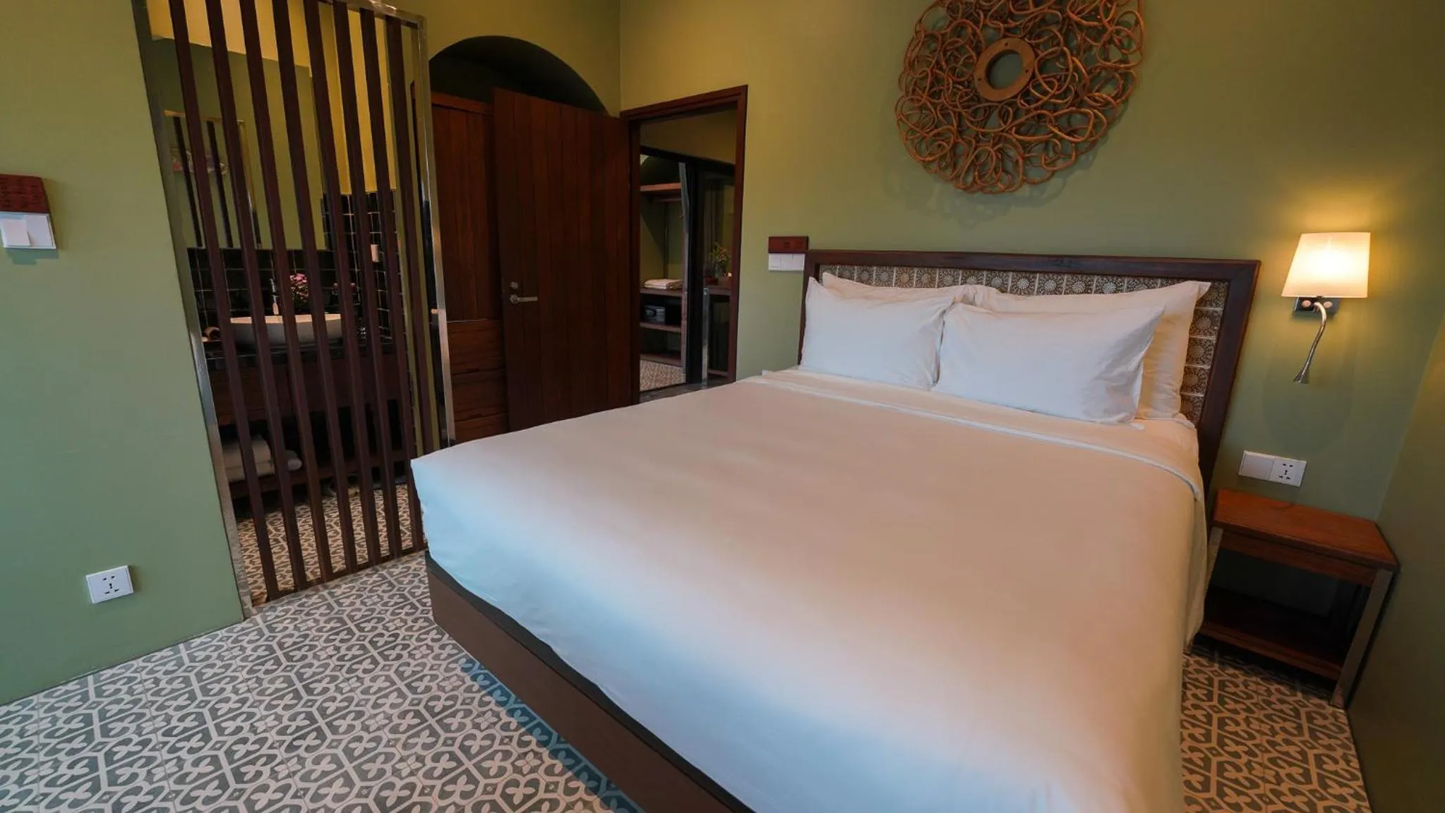 Bed in CHiEM HoiAn - The Beachside Boutique Hotel & Villa