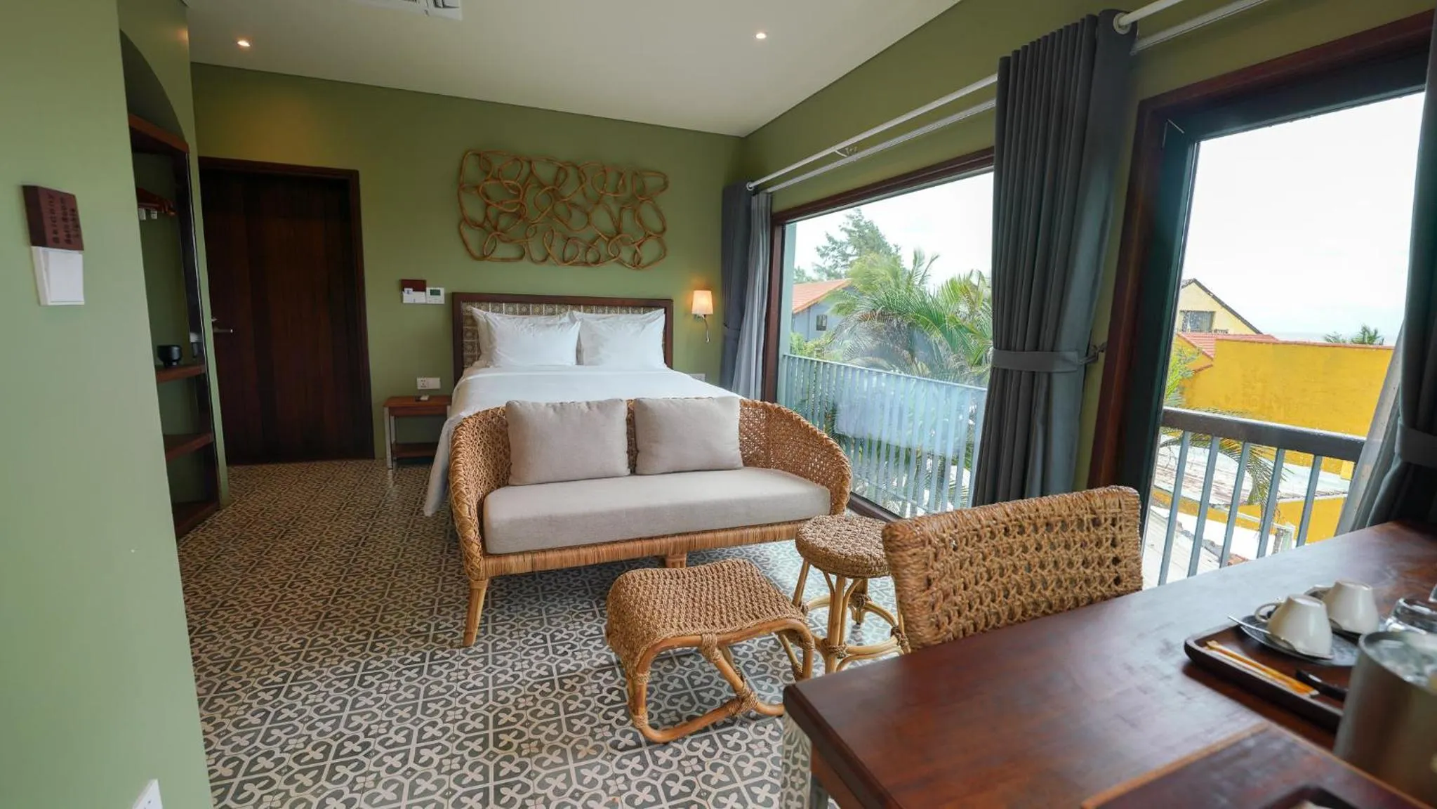 Balcony/Terrace in CHiEM HoiAn - The Beachside Boutique Hotel & Villa