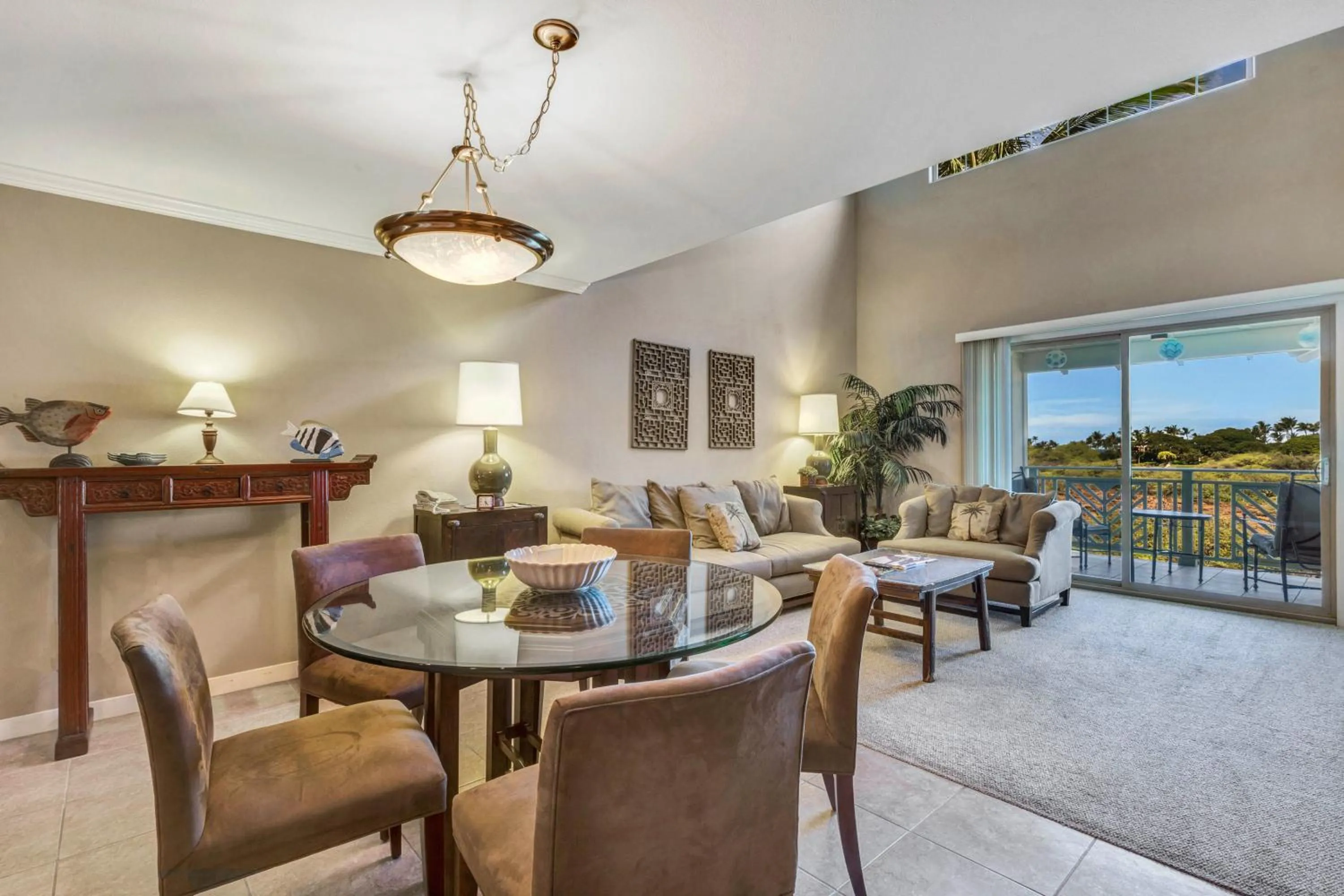 Patio in Palm Villas 2 Bed/2 Bath Loft #F22