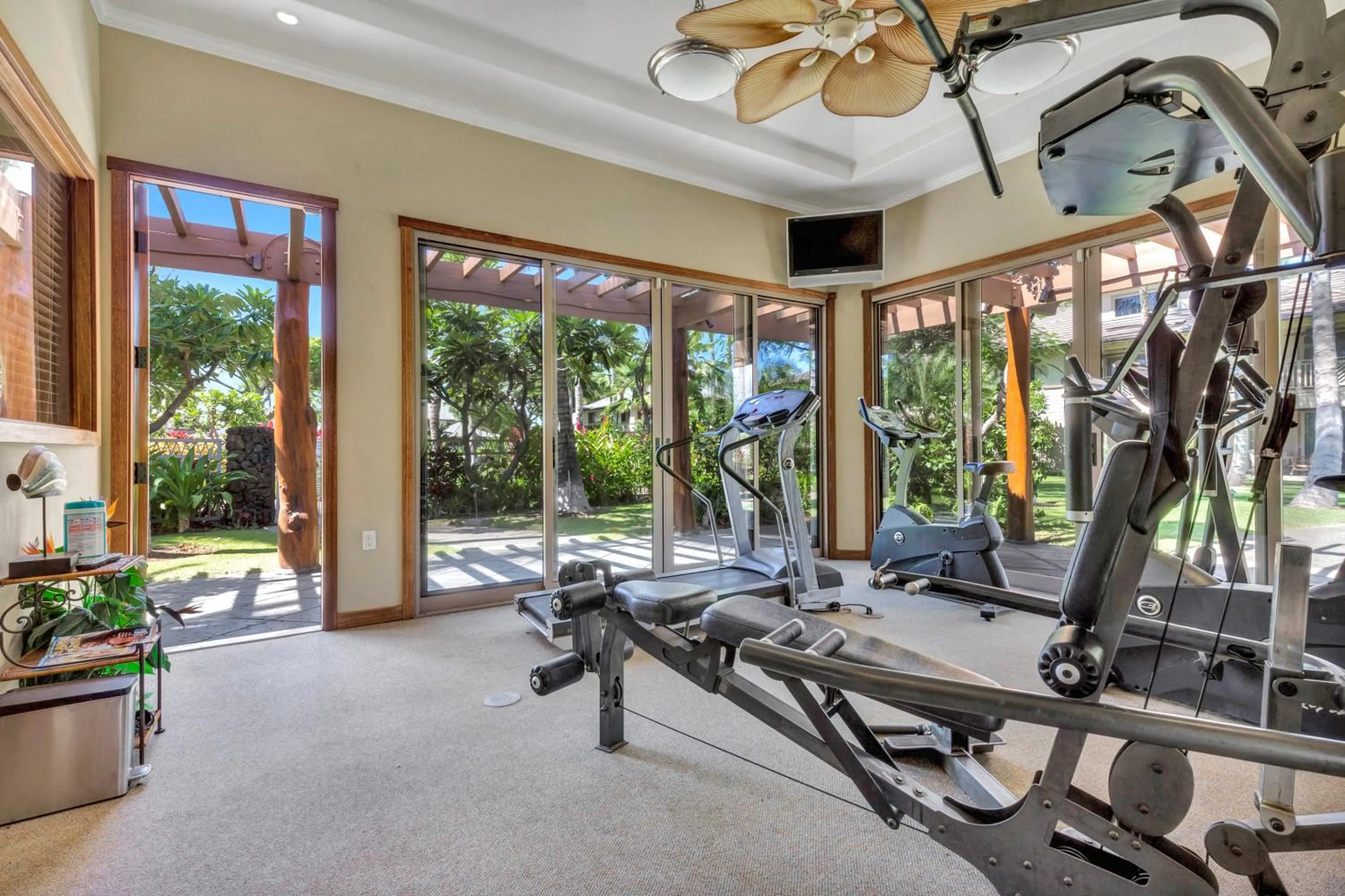 Fitness centre/facilities in Palm Villas 2 Bed/2 Bath Loft #F22