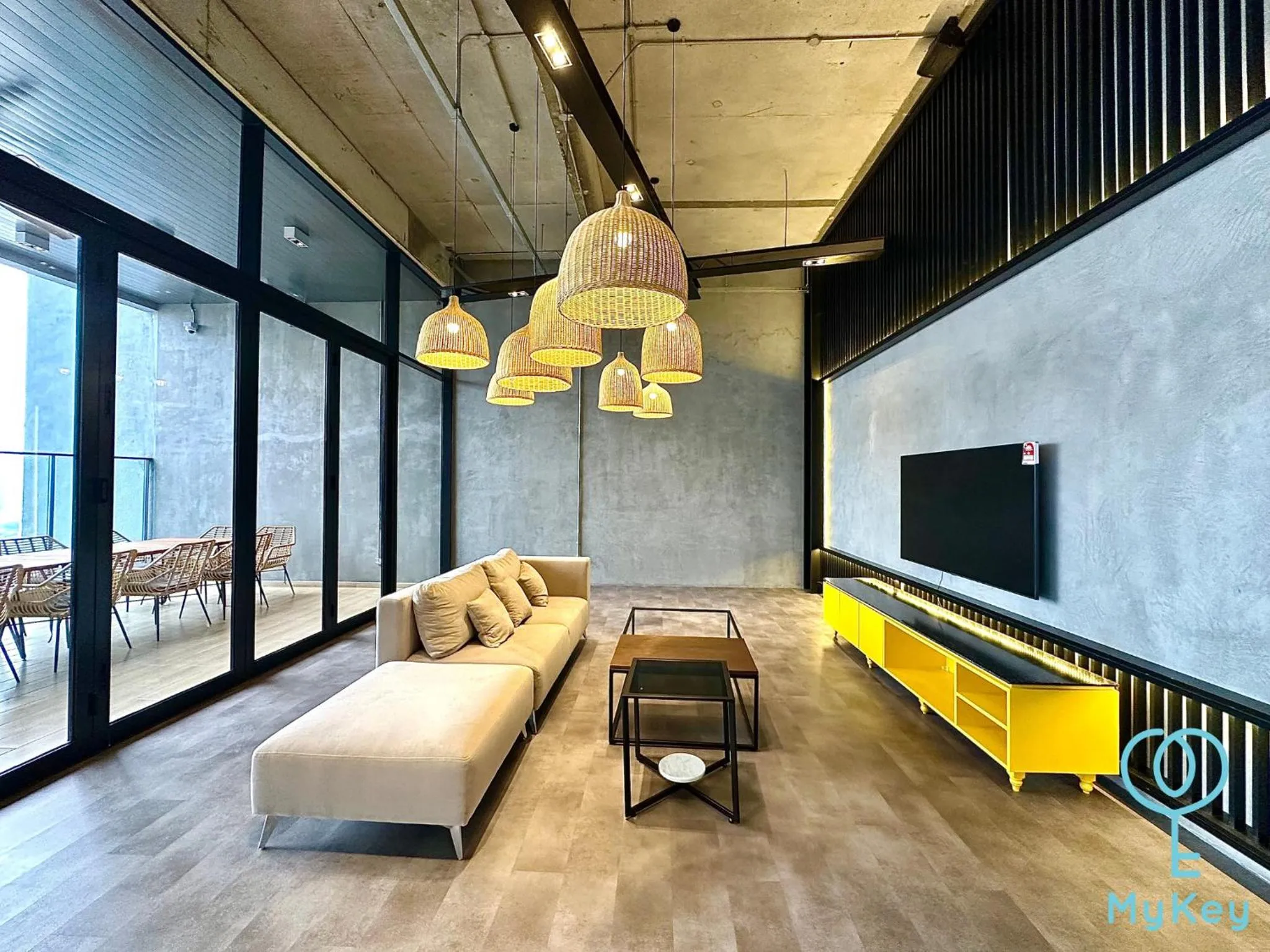 Communal lounge/ TV room in Millerz Square by MyKey