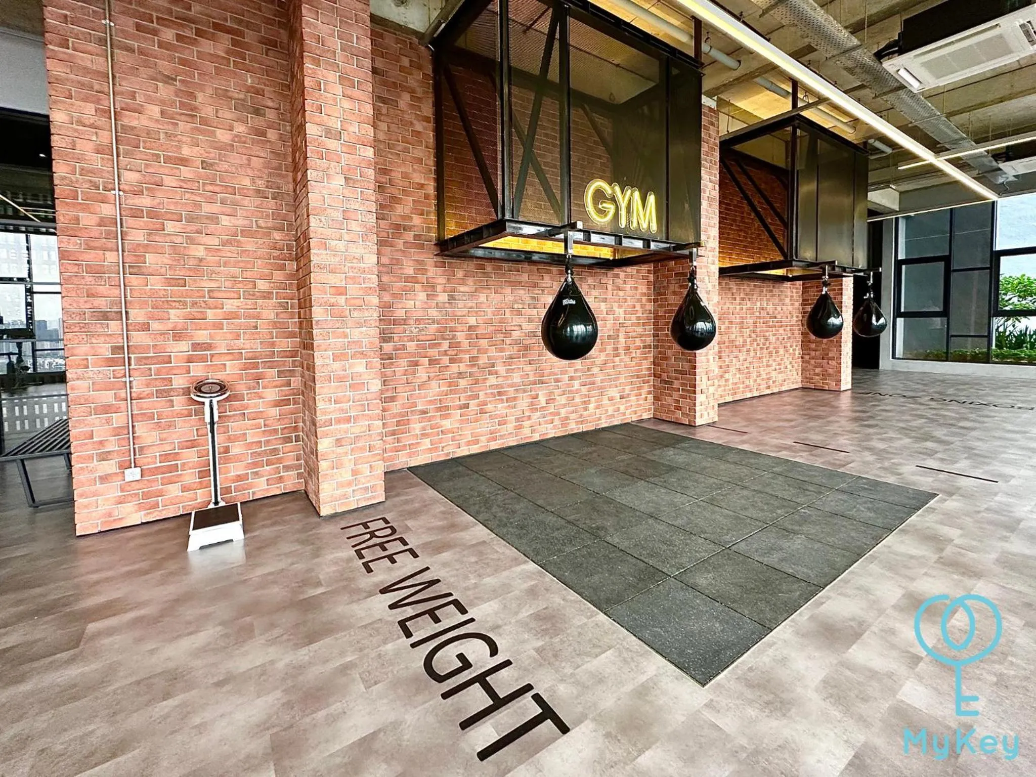 Fitness centre/facilities in Millerz Square by MyKey