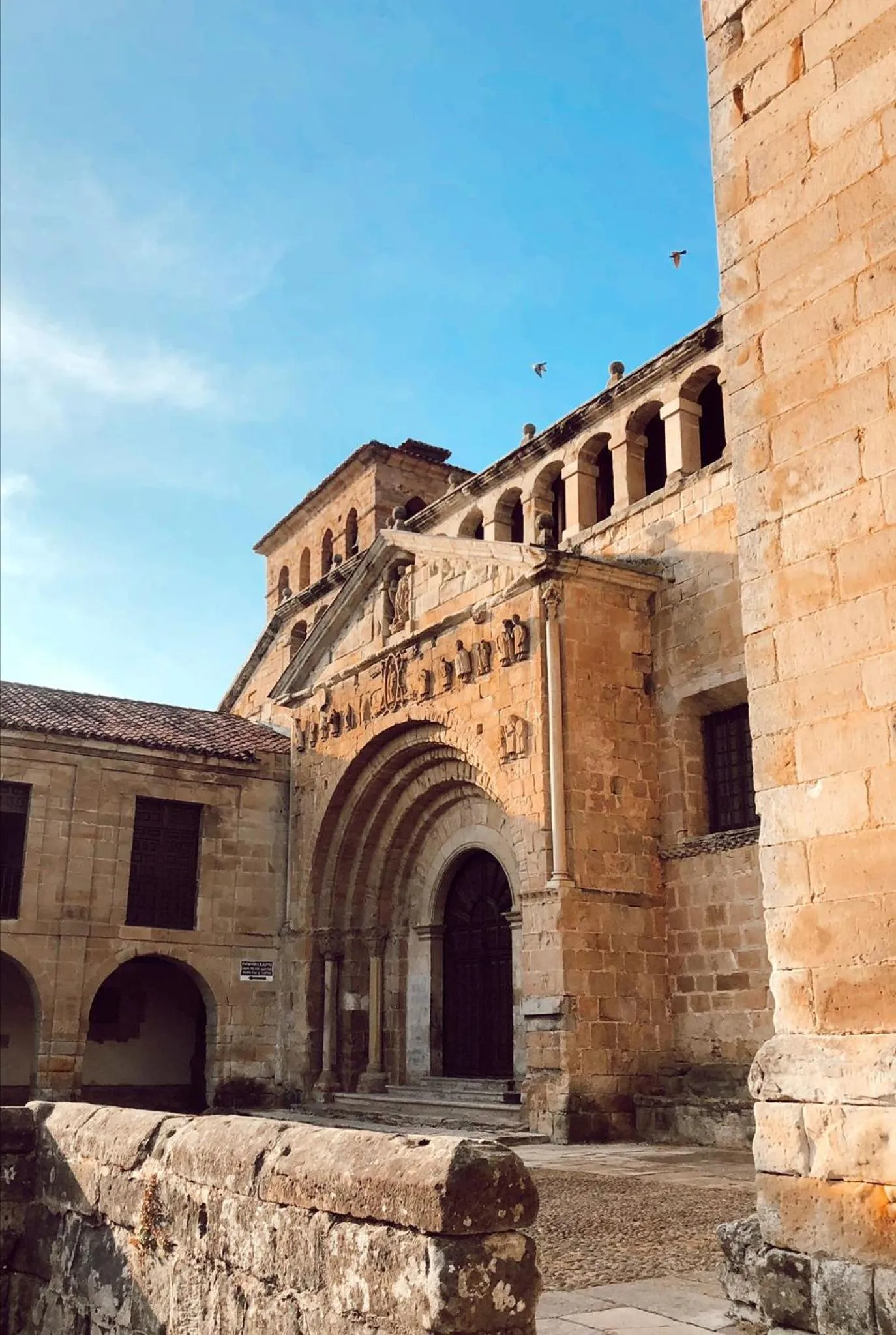 Landmark view in Hotel Santillana