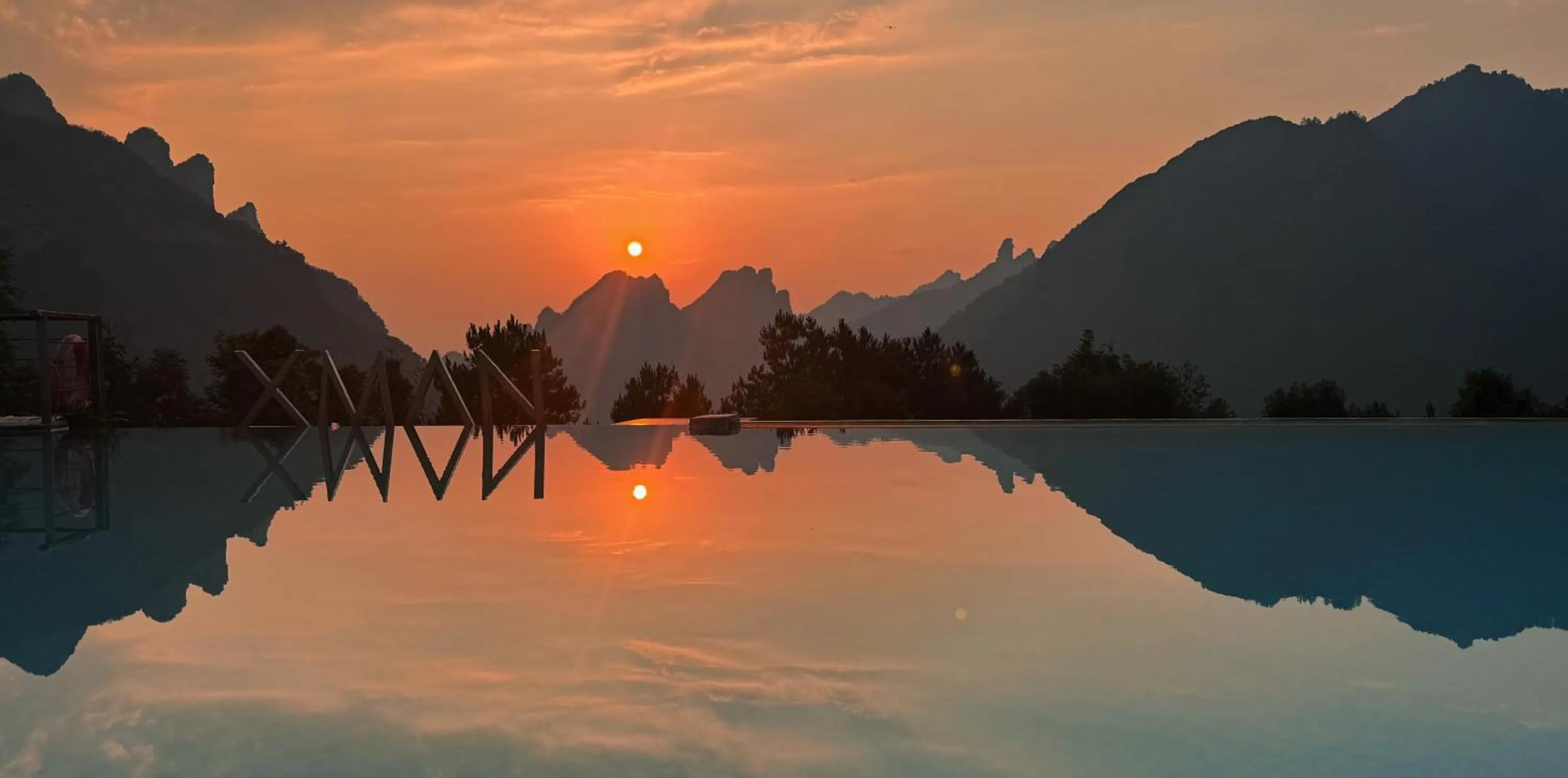 Swimming pool in XMAN Sunrise Peaks Resort