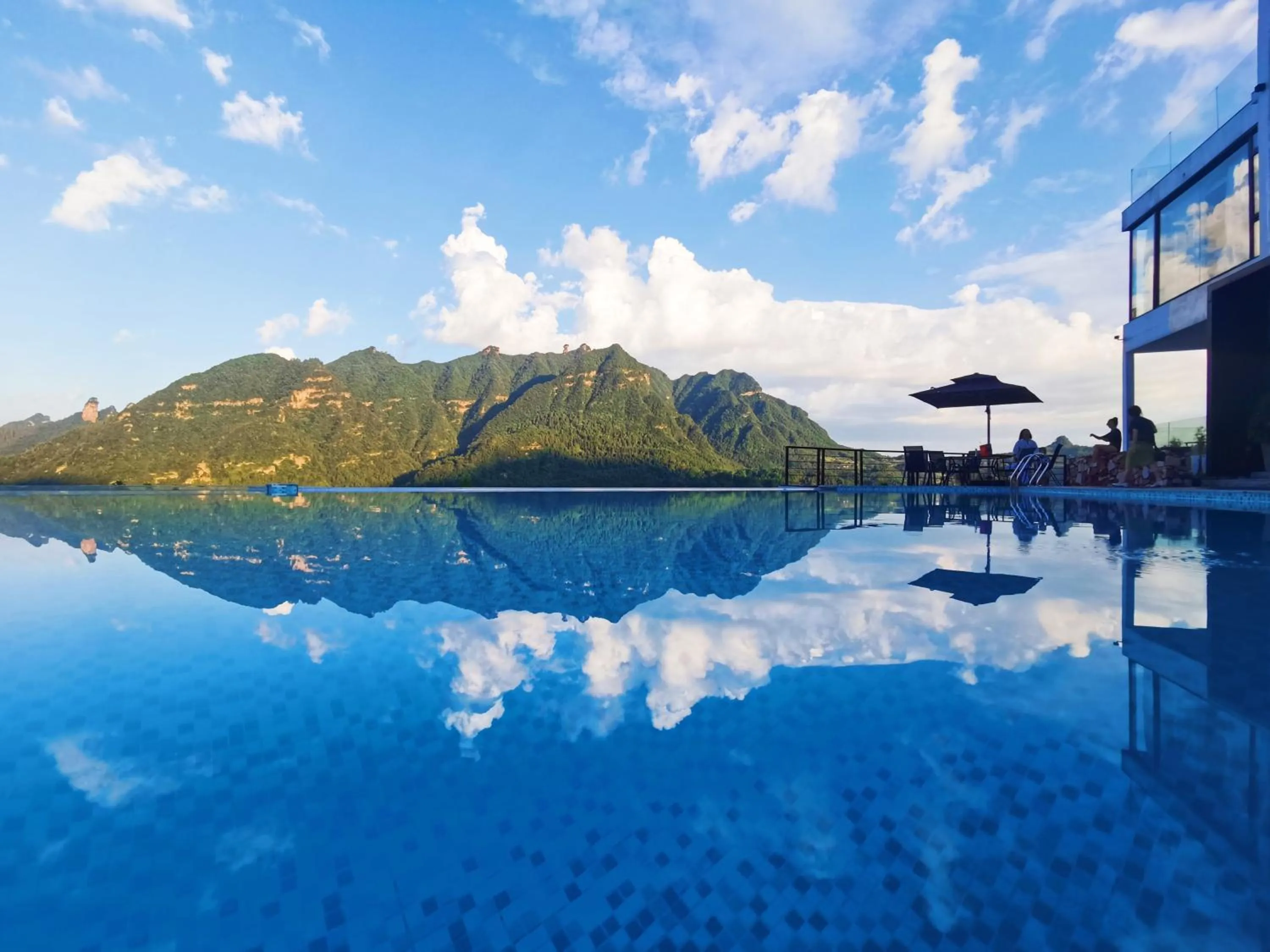 Swimming pool in XMAN Sunrise Peaks Resort