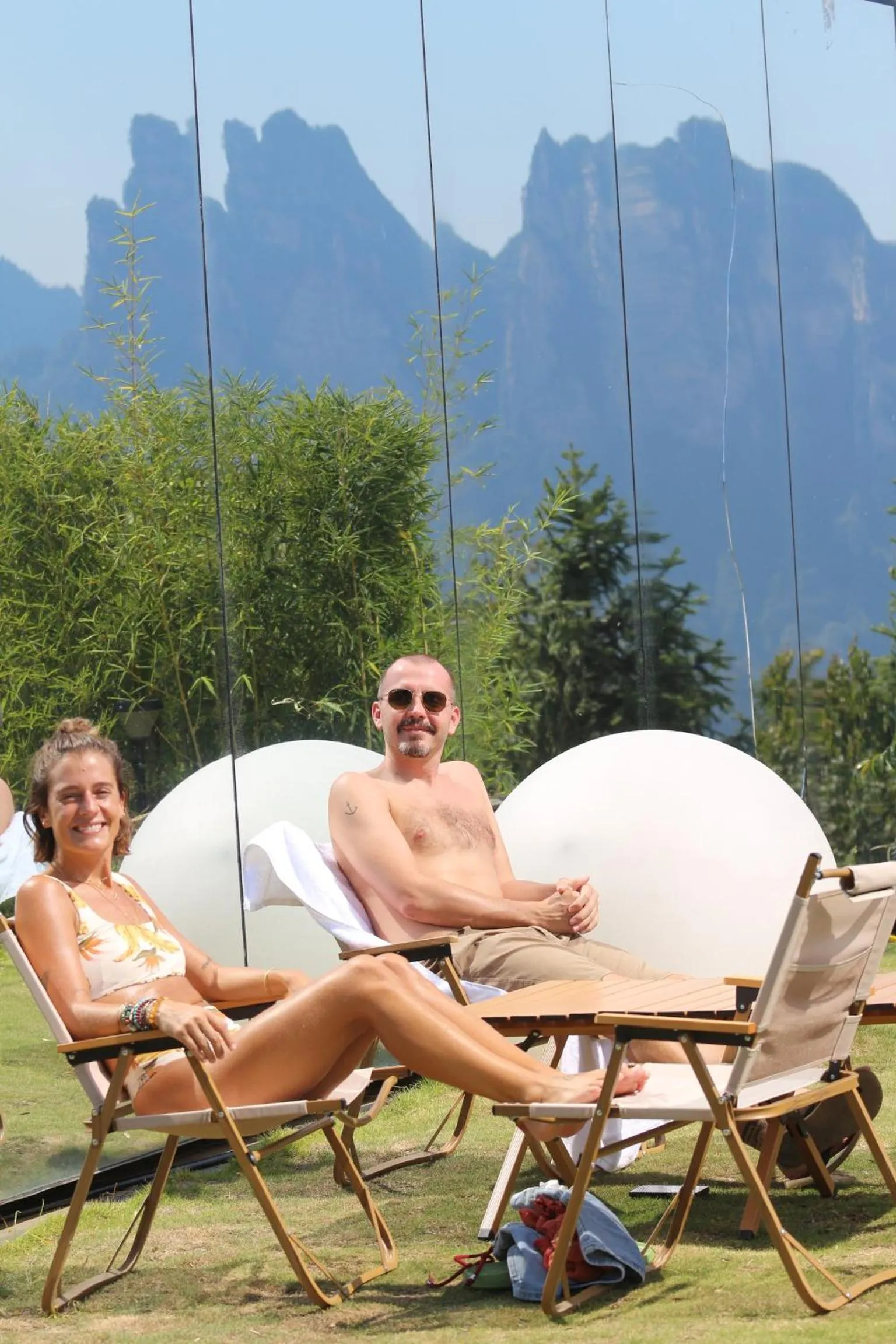 People in XMAN Sunrise Peaks Resort