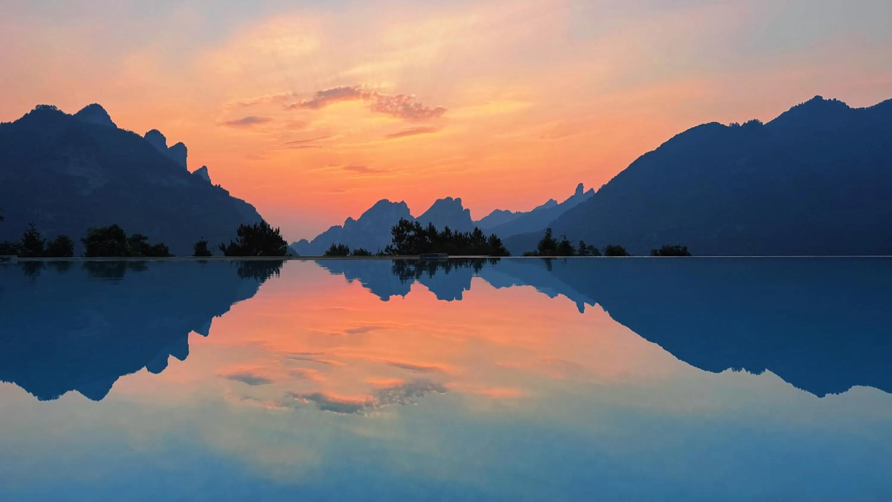 Swimming pool in XMAN Sunrise Peaks Resort