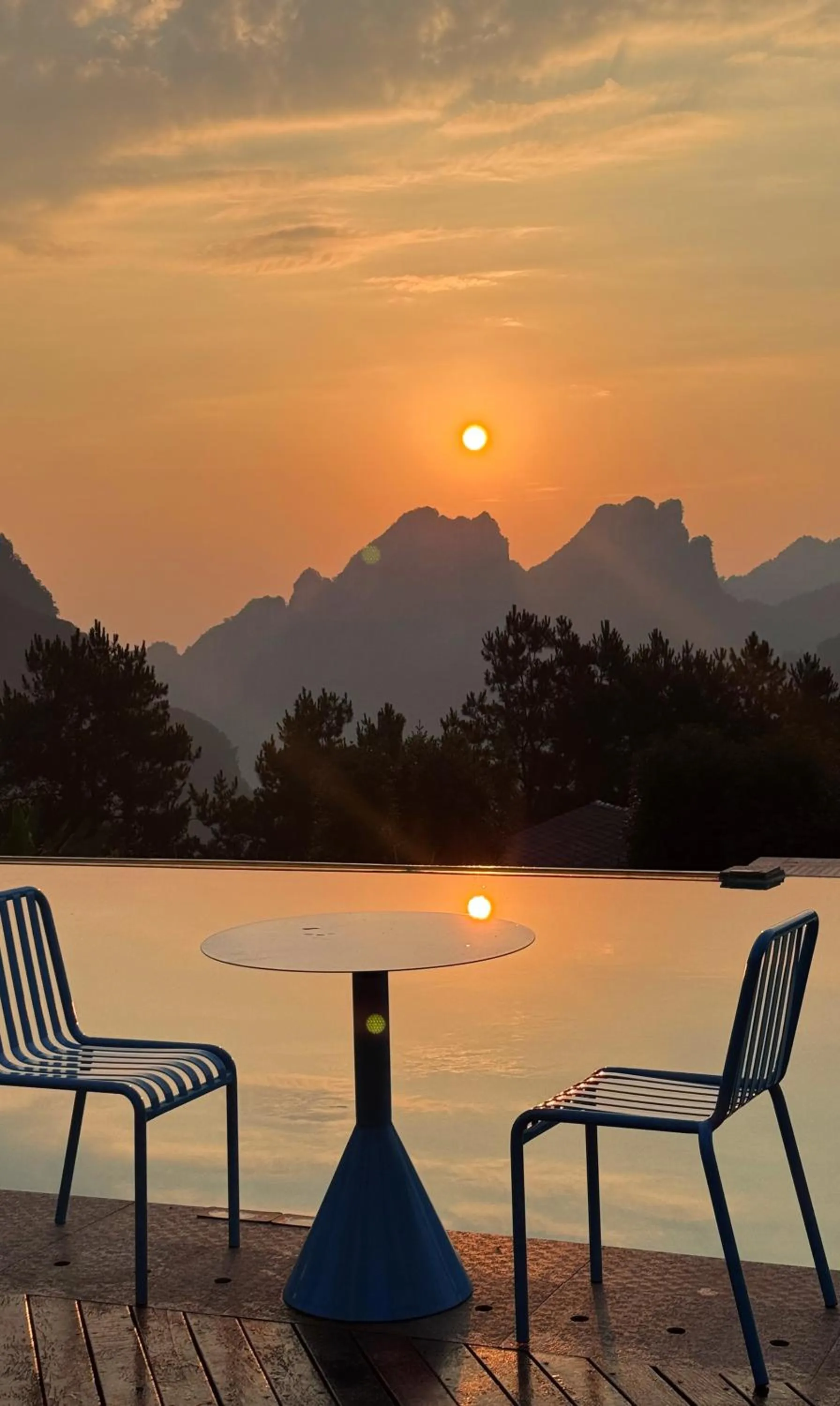 Swimming pool in XMAN Sunrise Peaks Resort