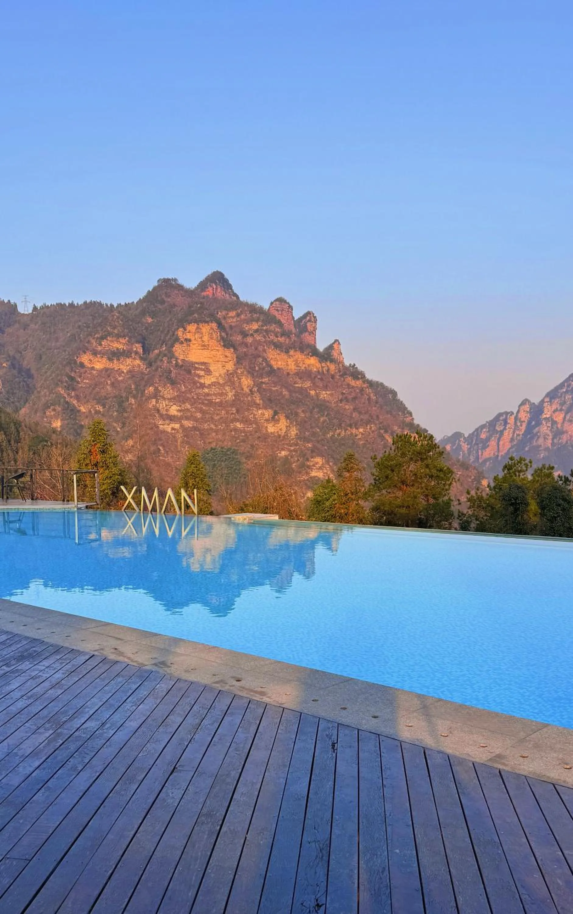 Swimming pool in XMAN Sunrise Peaks Resort