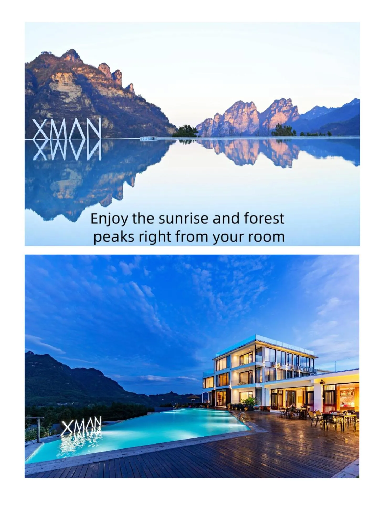 Property building in XMAN Sunrise Peaks Resort