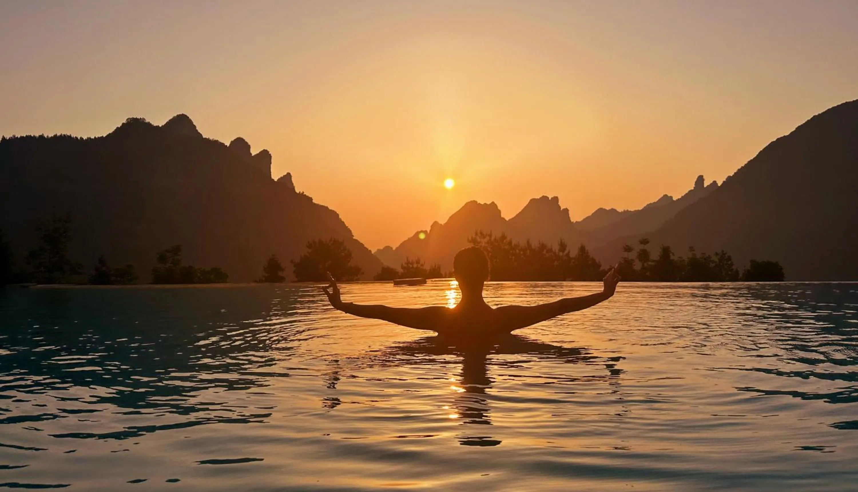 Swimming pool in XMAN Sunrise Peaks Resort