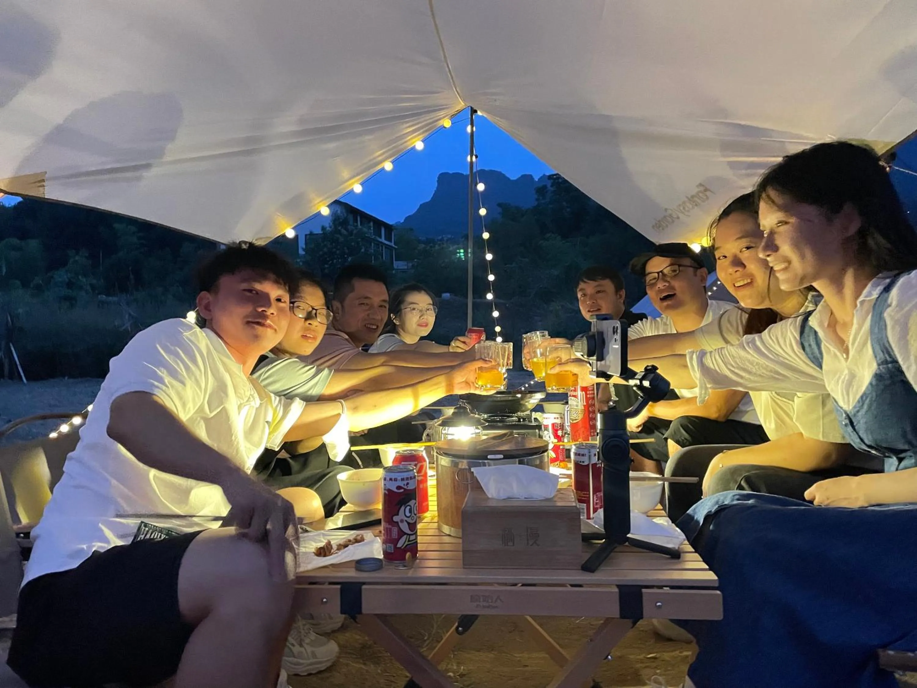 People in XMAN Sunrise Peaks Resort