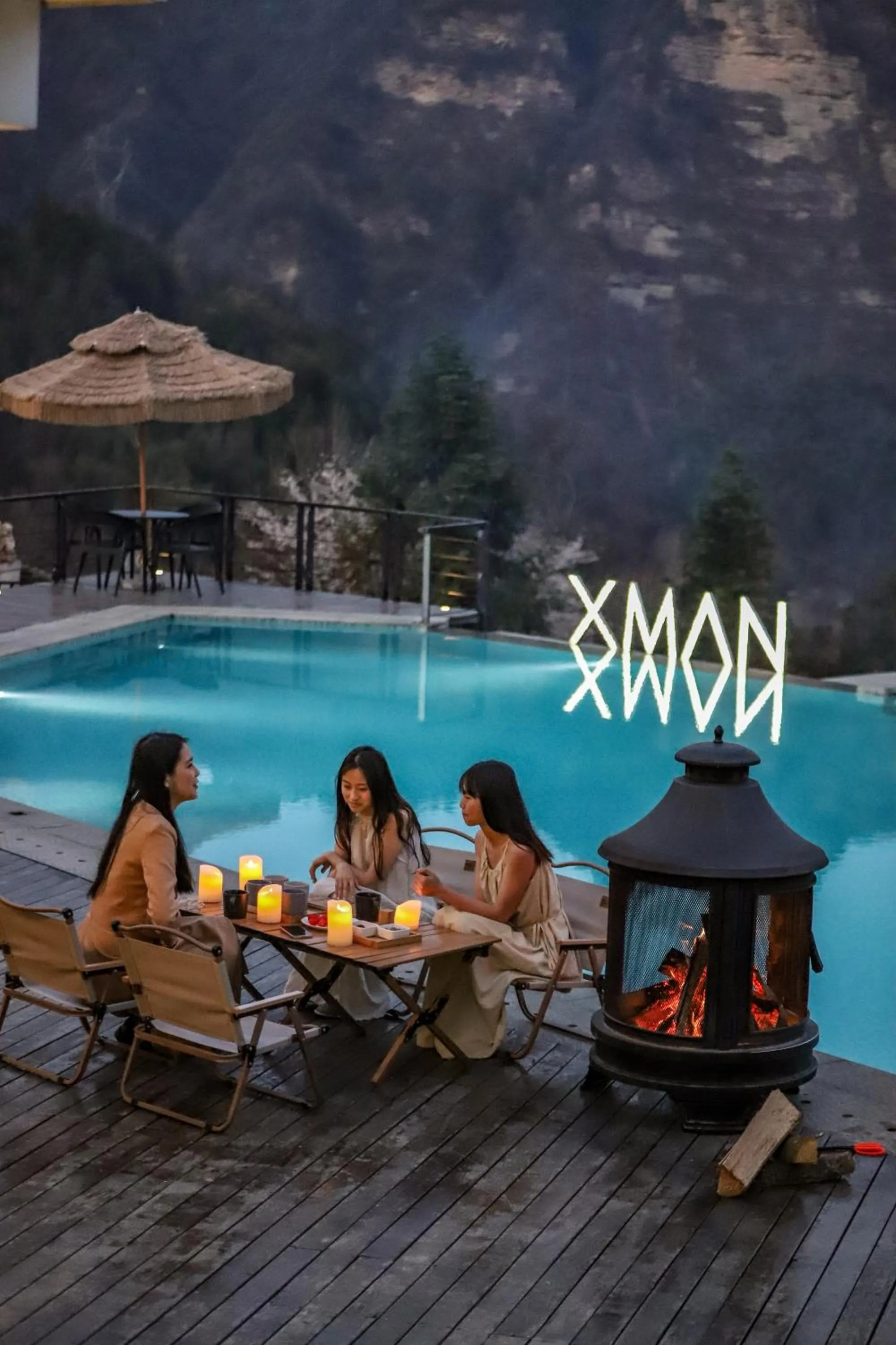 Natural landscape in XMAN Sunrise Peaks Resort