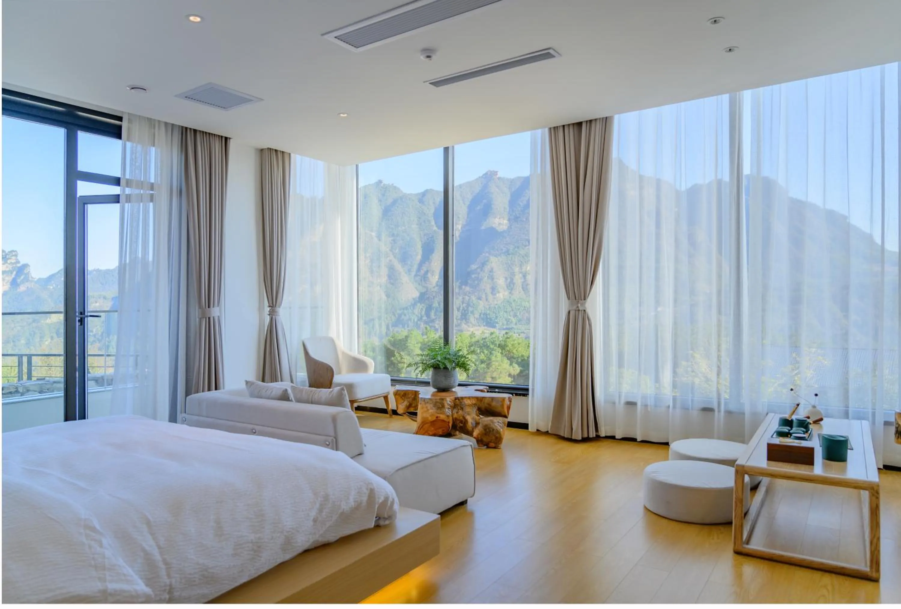 Natural landscape, Bed in XMAN Sunrise Peaks Resort