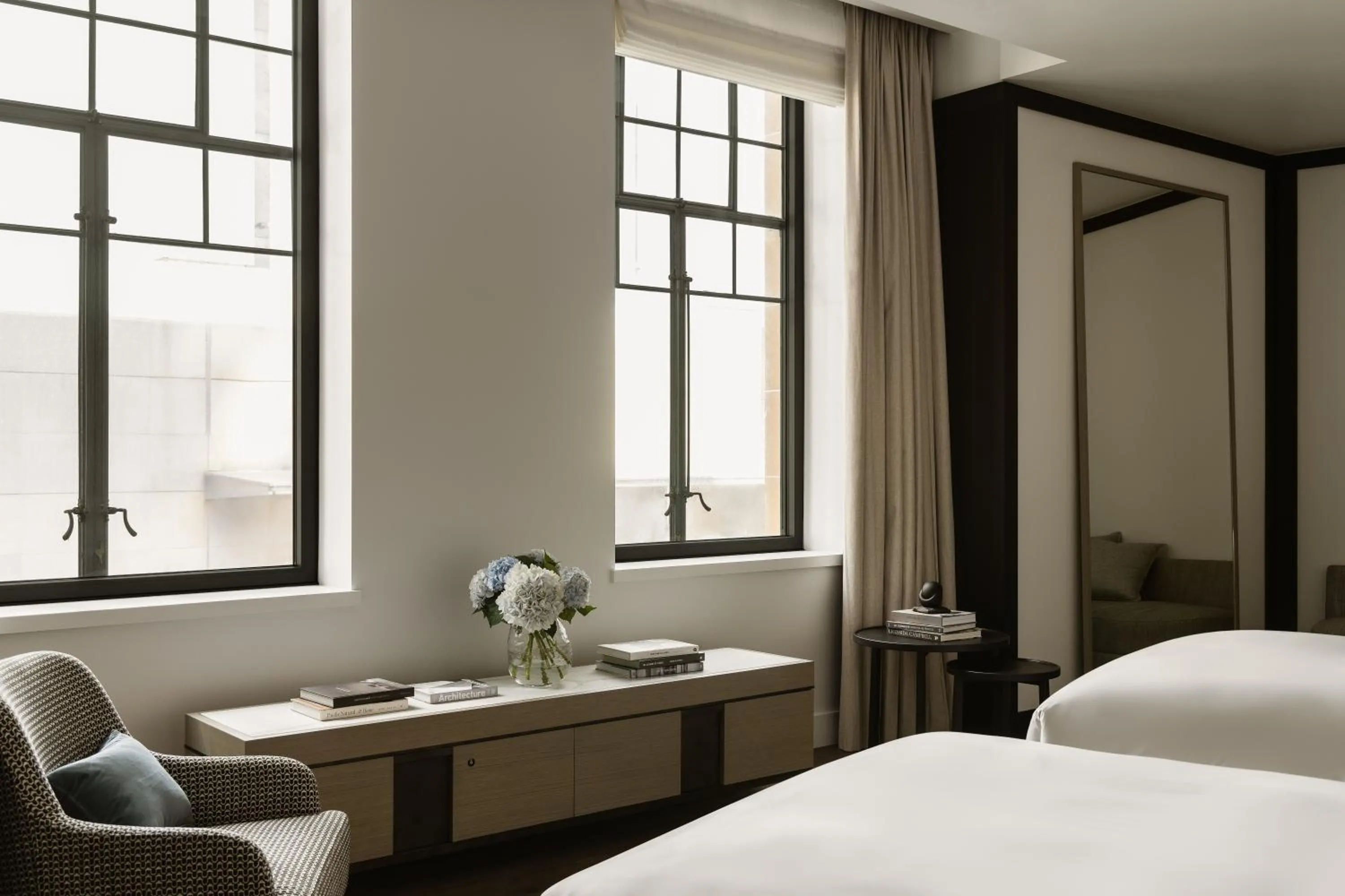 Bedroom, Bed in Capella Sydney