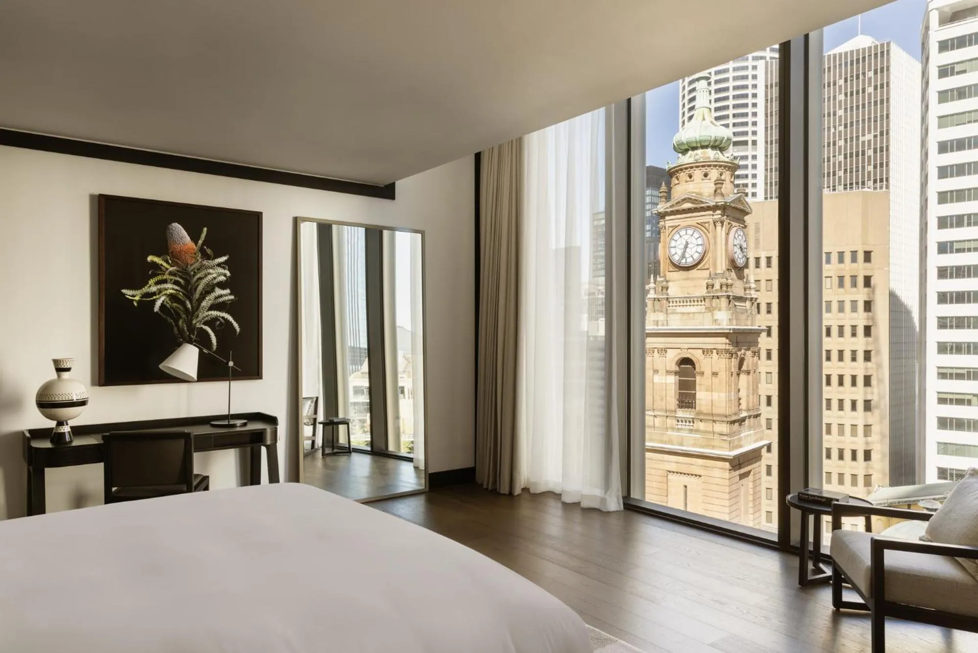 Bedroom, Bed in Capella Sydney