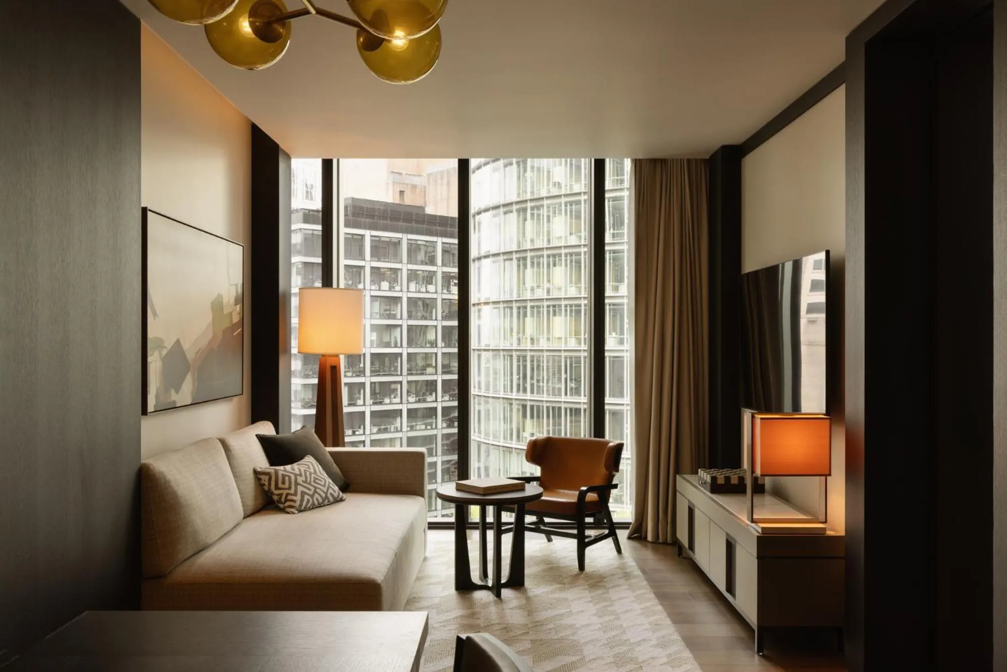 Living room in Capella Sydney