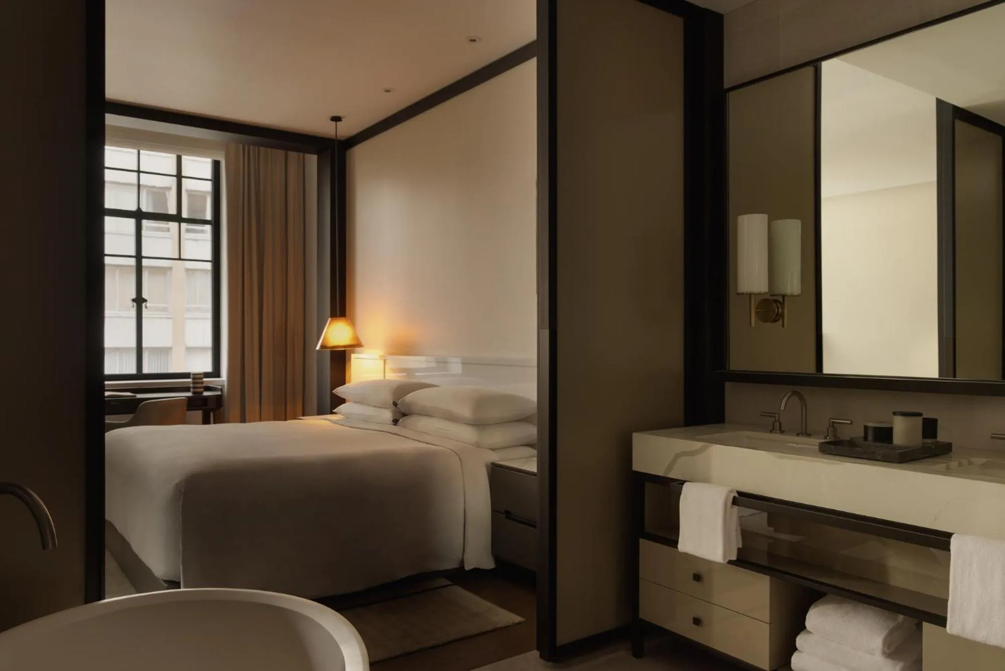 Bed in Capella Sydney