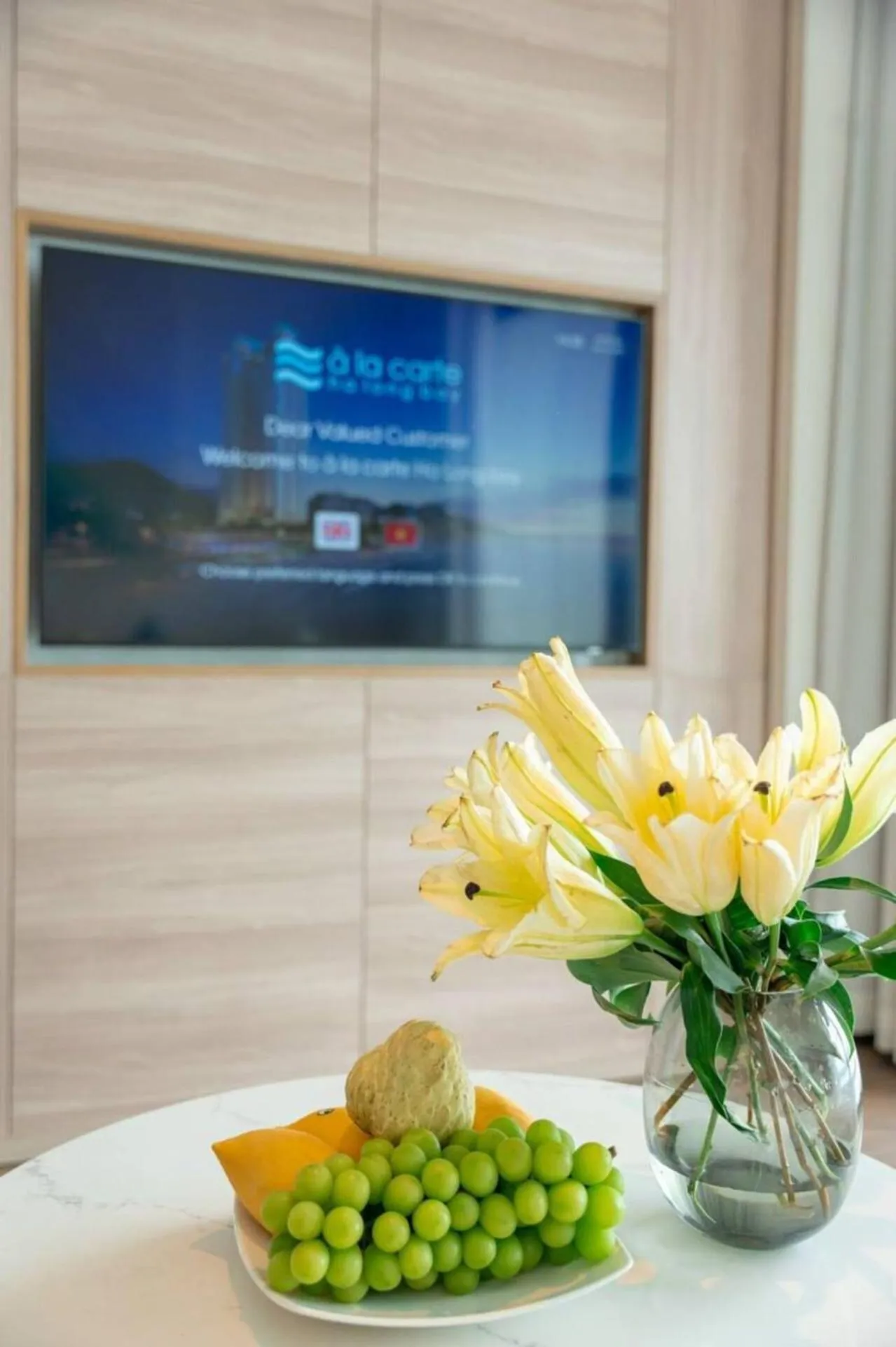 TV and multimedia in HB Serviced Apartment - Alacarte Hạ Long