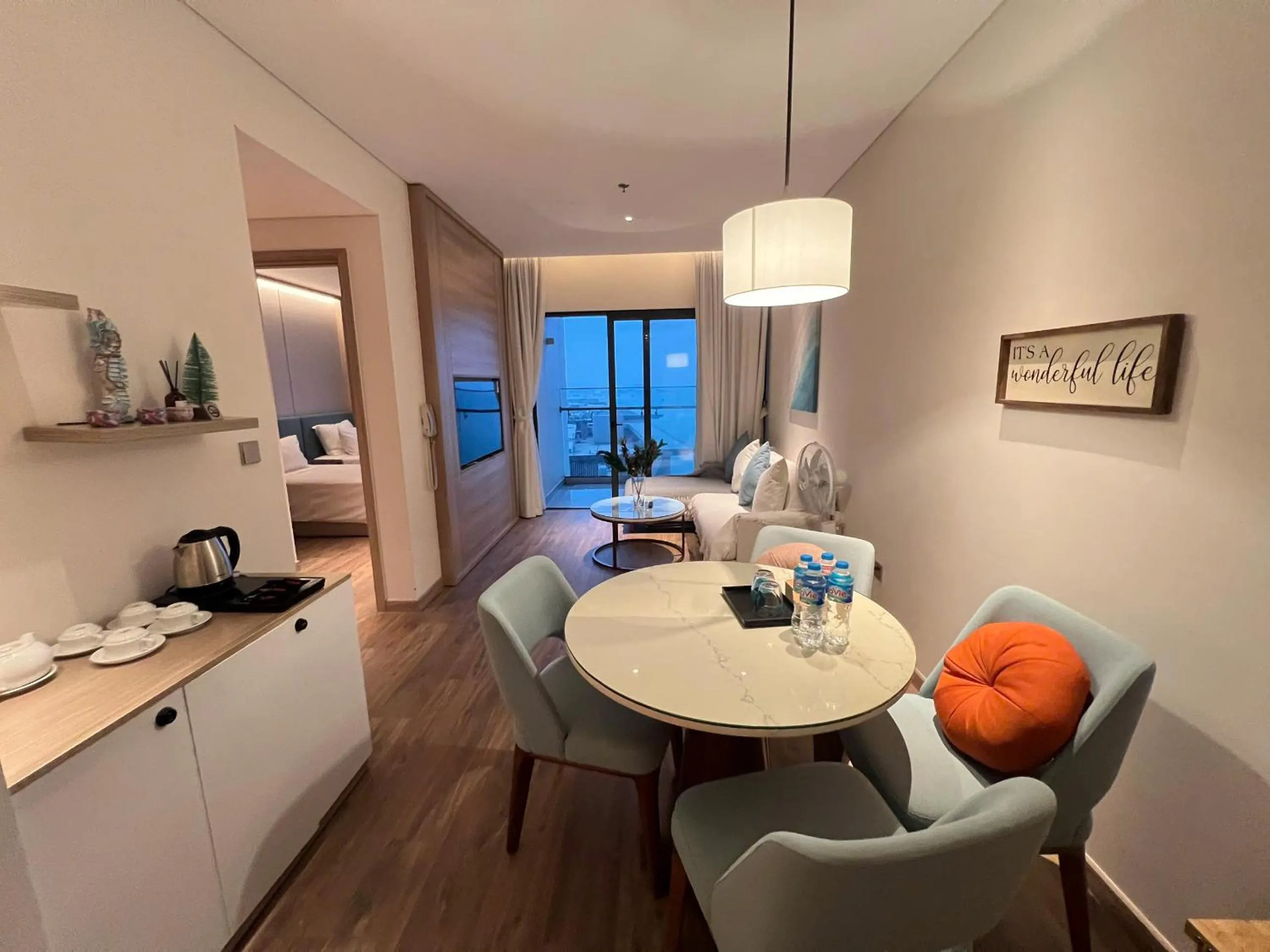 Dining area in HB Serviced Apartment - Alacarte Hạ Long