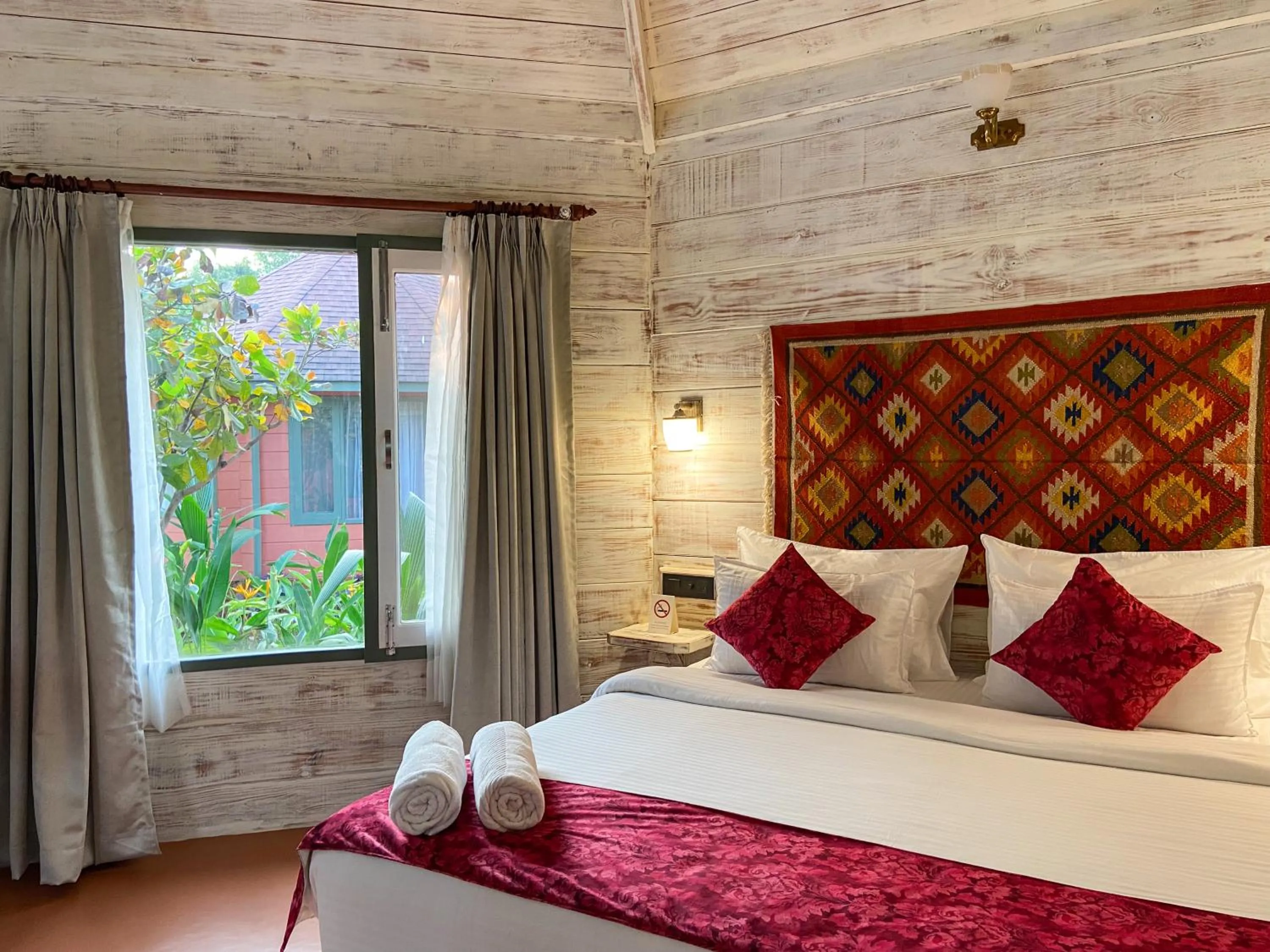 Bed in Habitus Resort