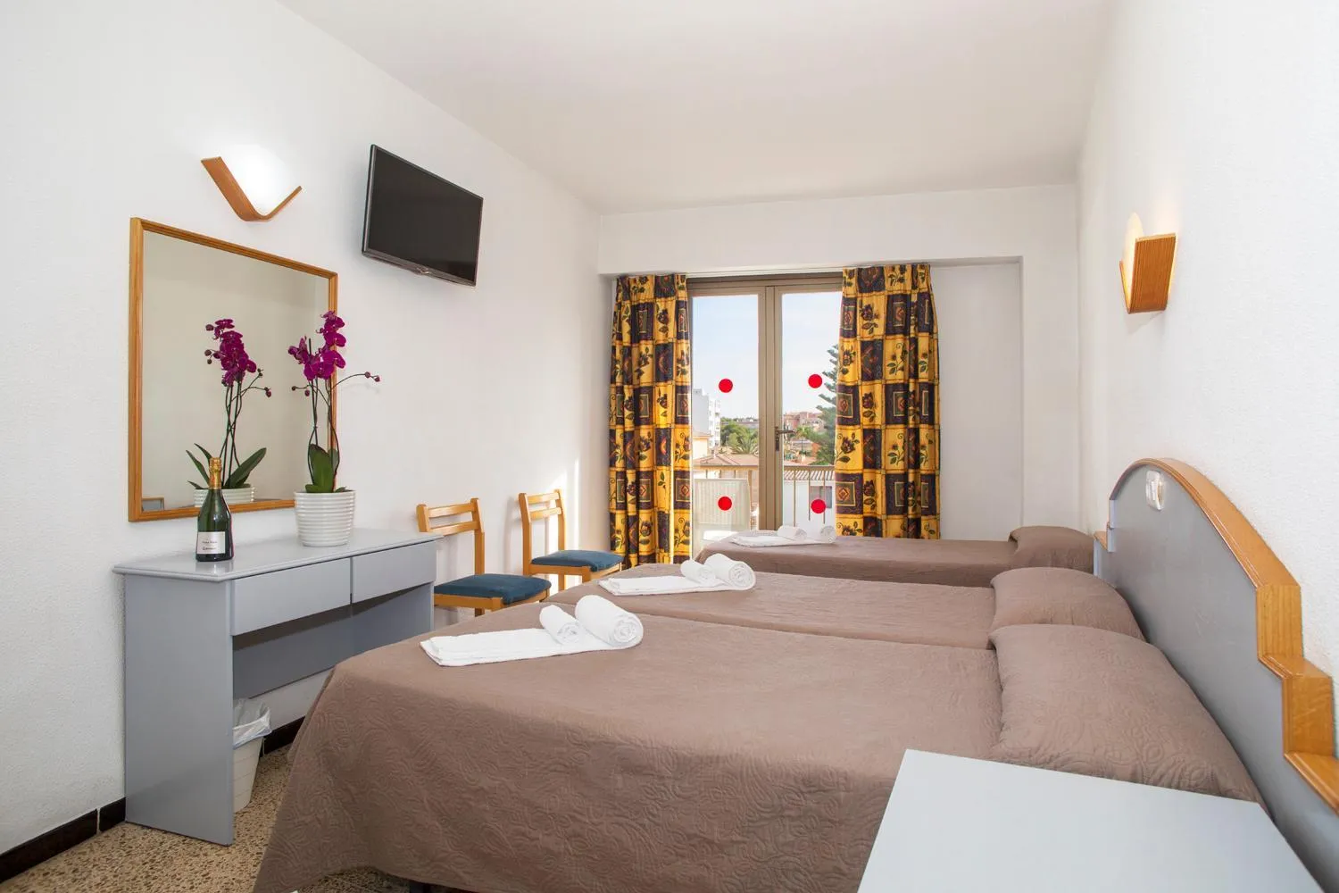 Bedroom, Bed in Hotel Villa Barbara