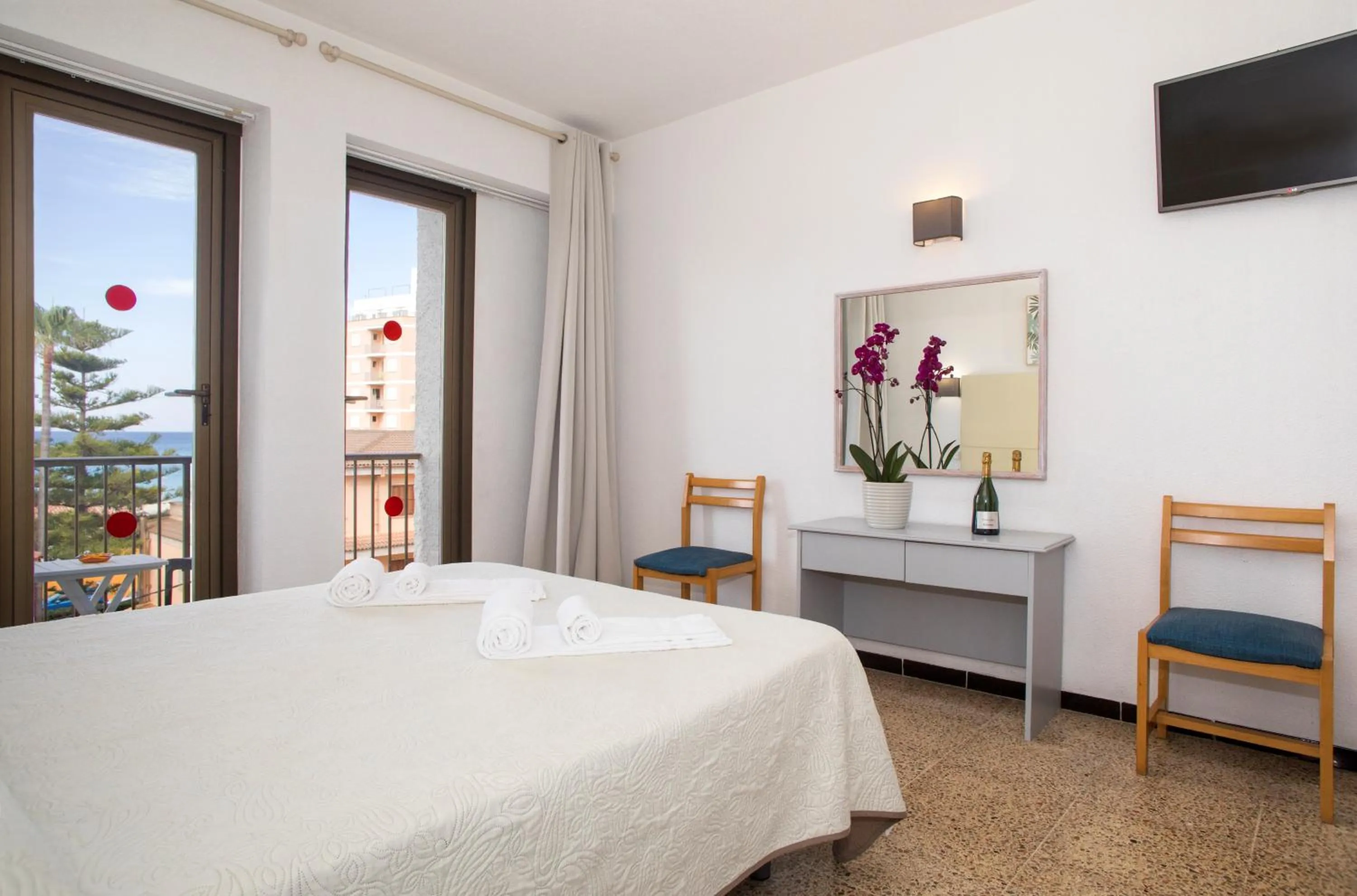 Bedroom, Bed in Hotel Villa Barbara