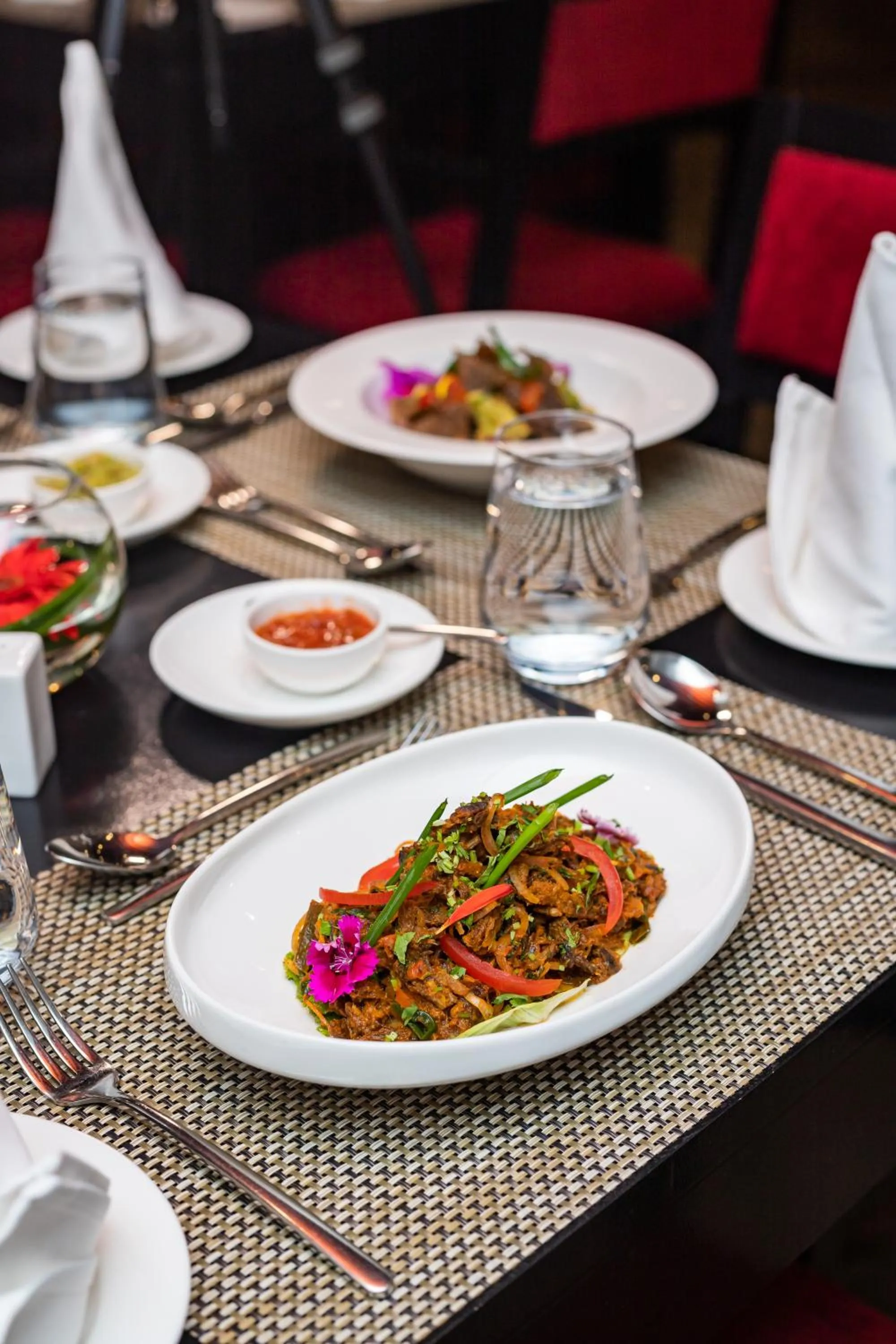 Food in Hotel Lo Mustang