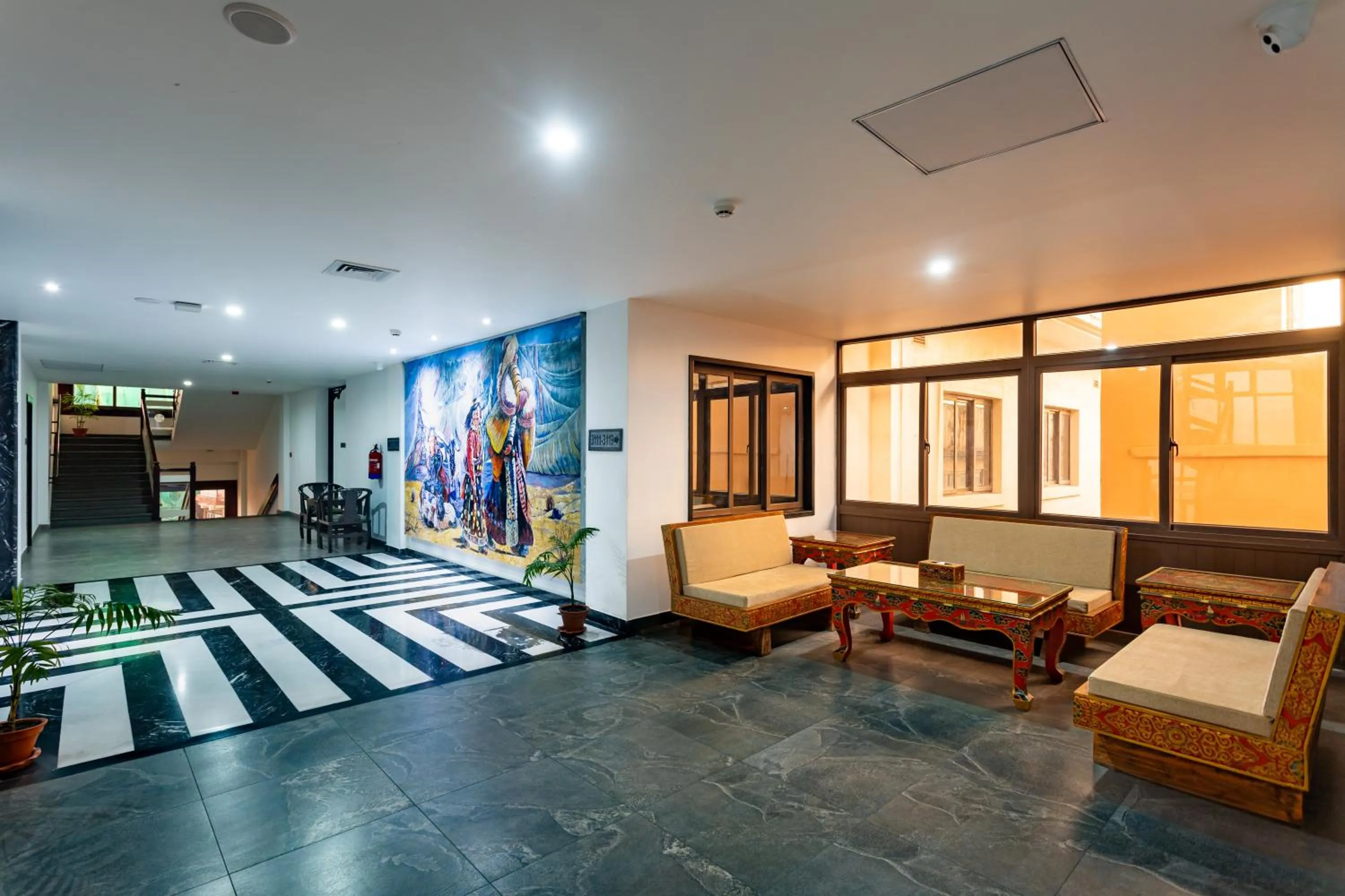 Facade/entrance in Hotel Lo Mustang